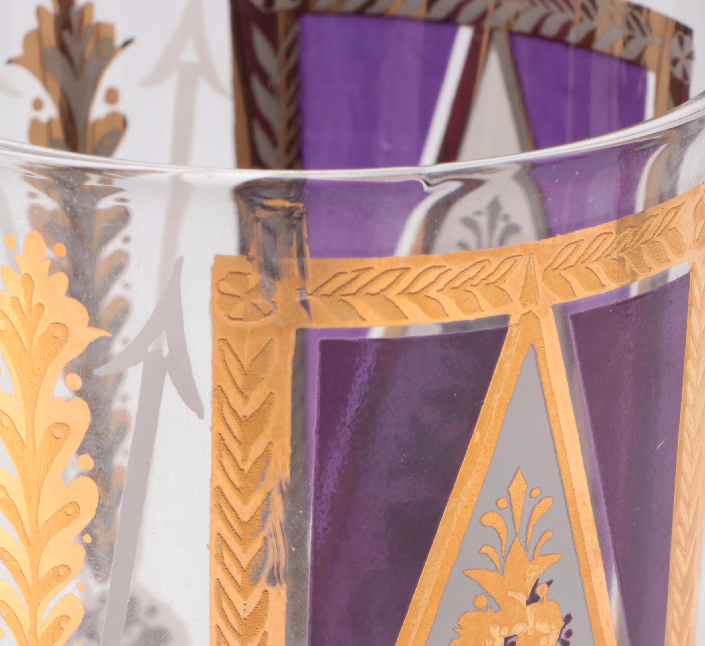 Cera Glass Tumblers, Mid-20th Century