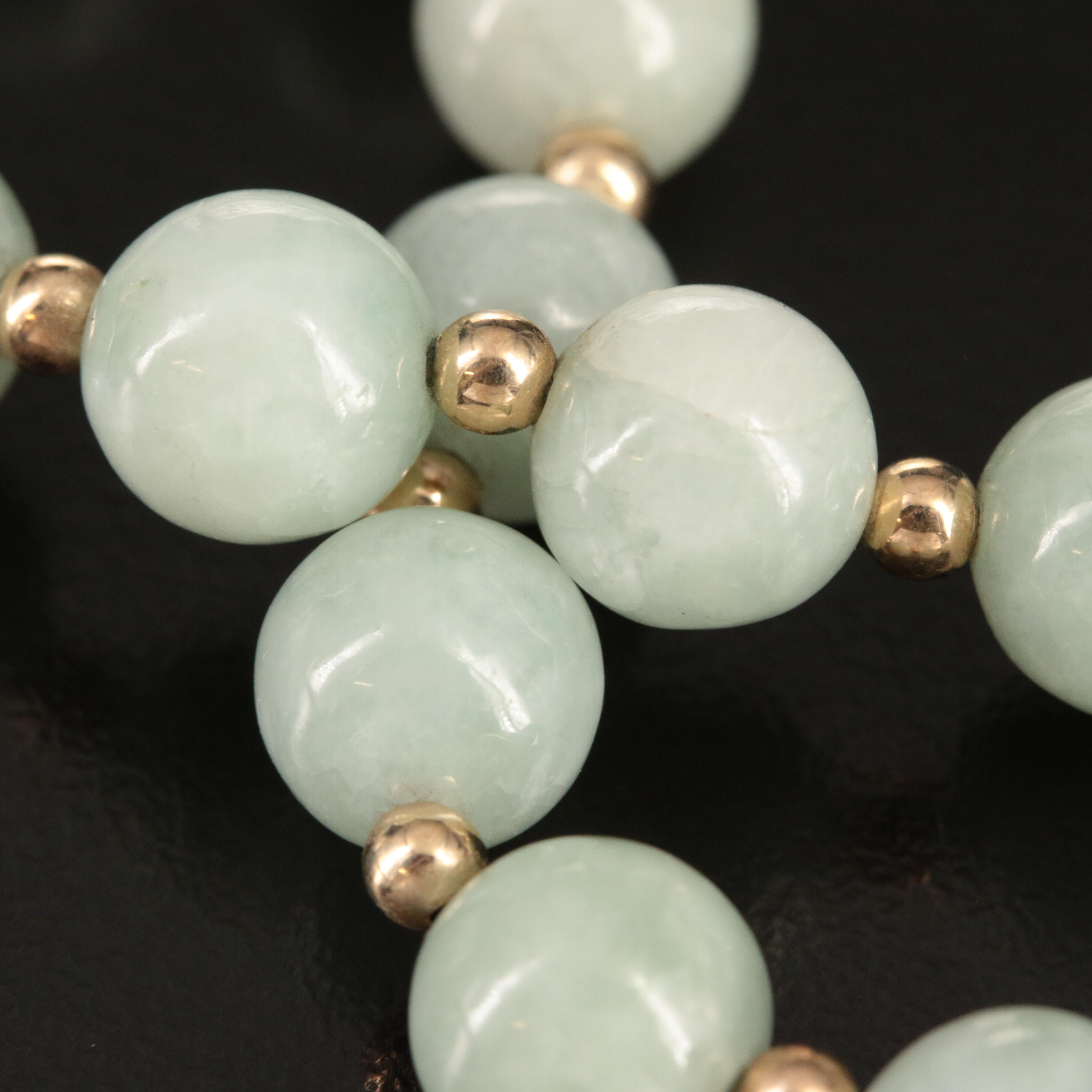 14K Jadeite Bracelet
