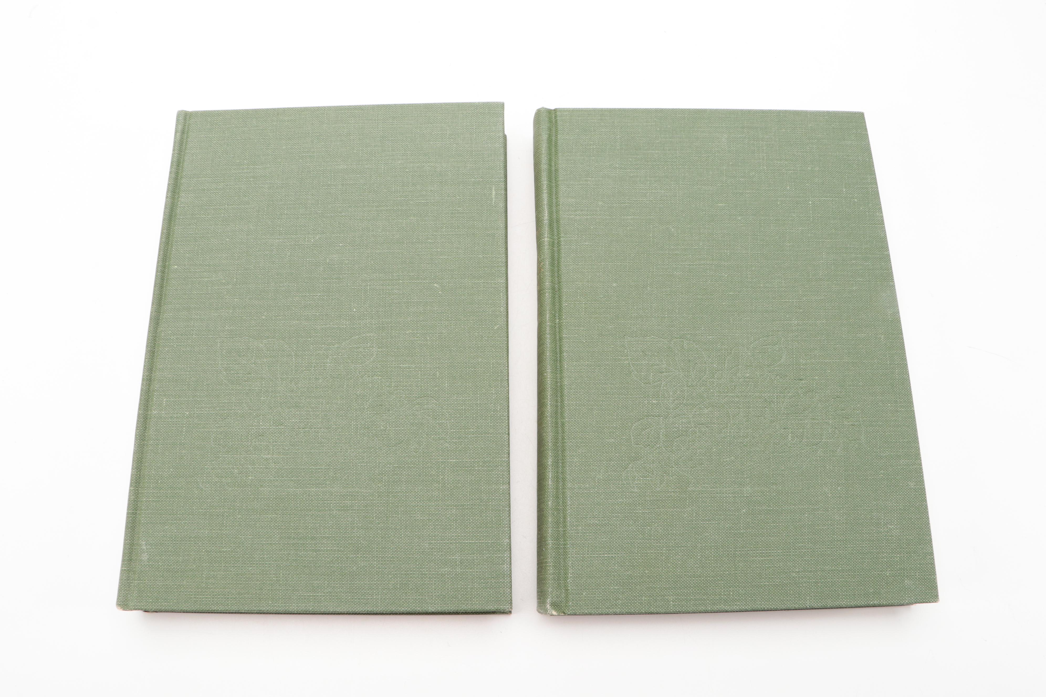 Illustrated "The Horizon Cookbook" Two-Volume Set by William Harlan Hale, 1968