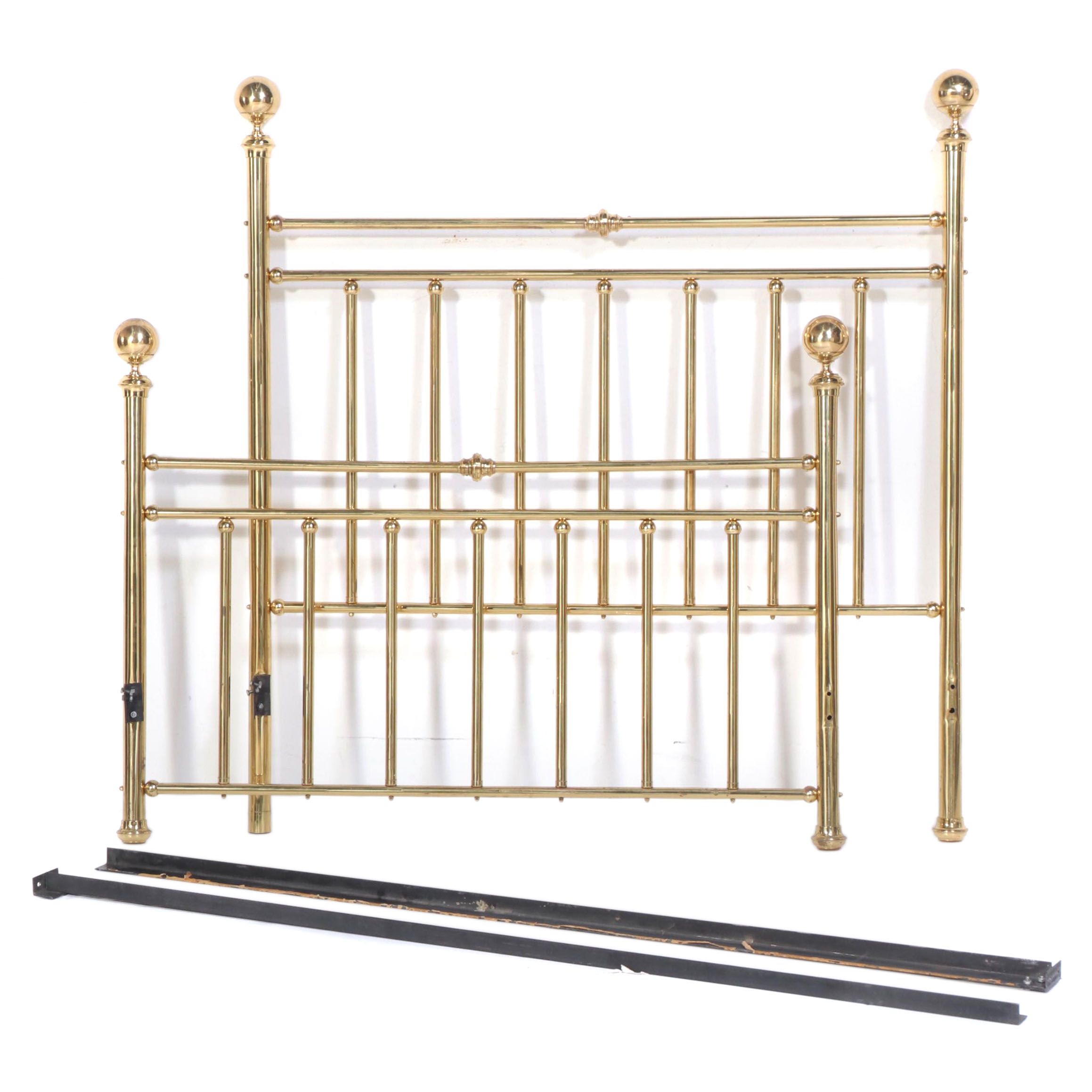 Victorian Style Brass Full Bed Frame