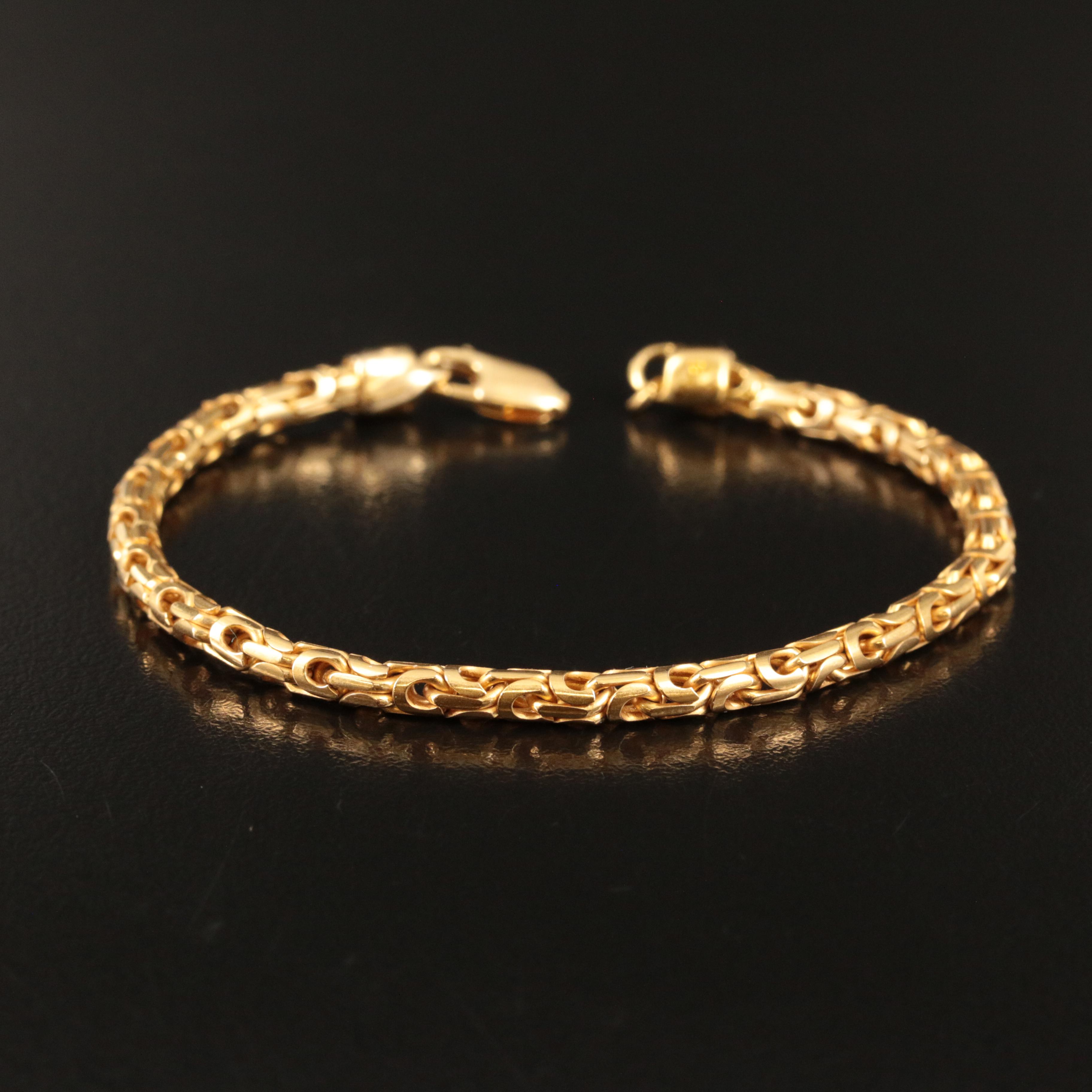 14K Byzantine Bracelet