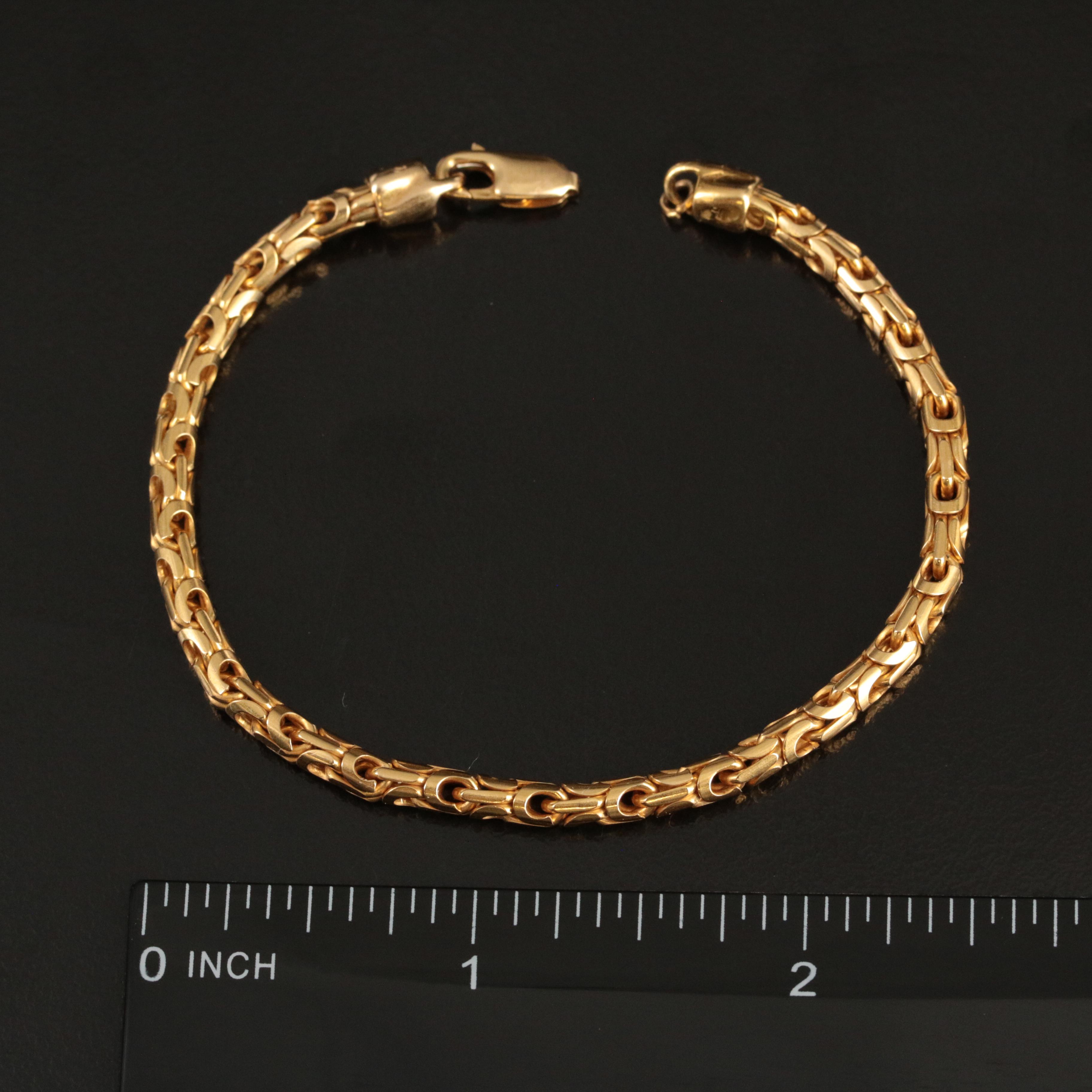 14K Byzantine Bracelet