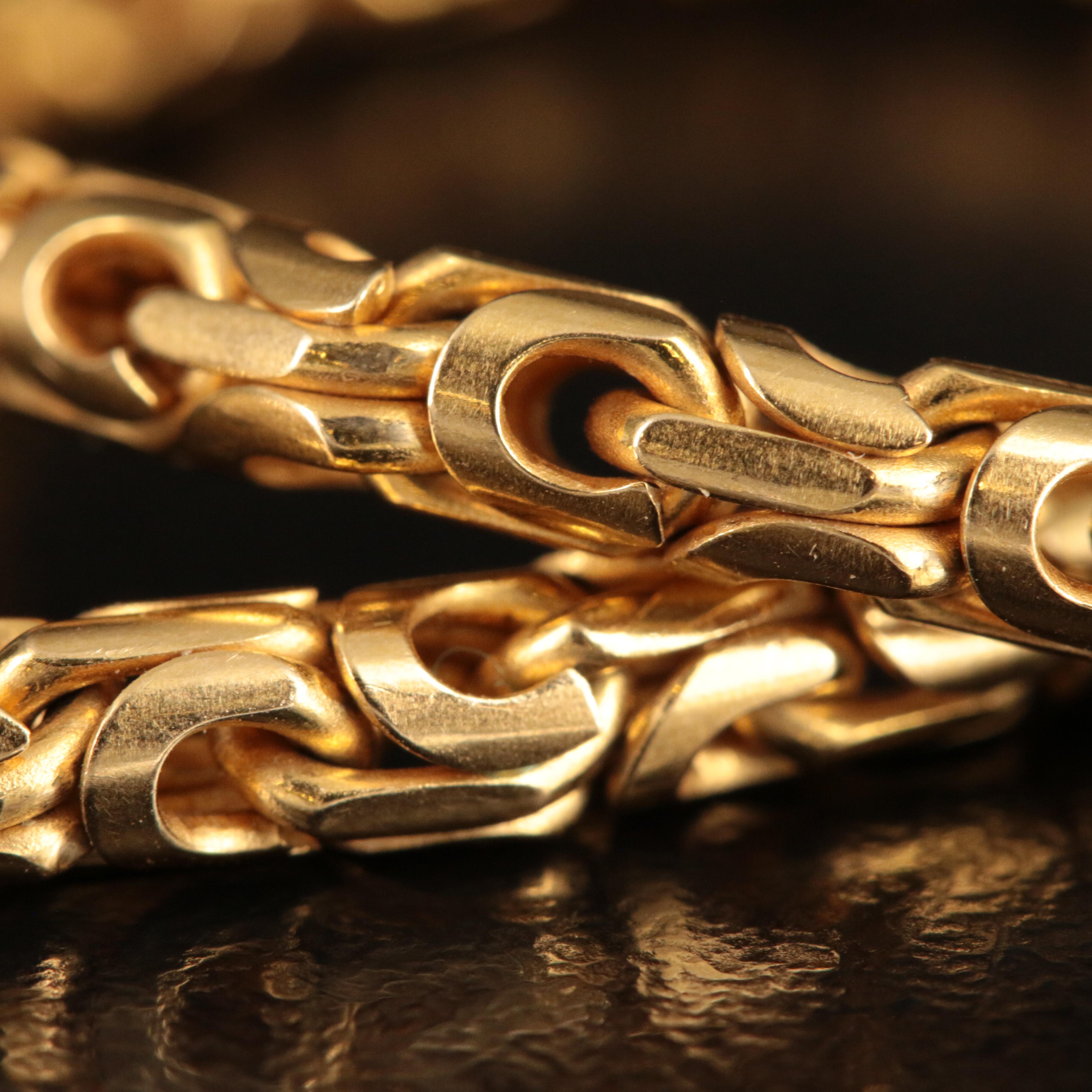 14K Byzantine Bracelet