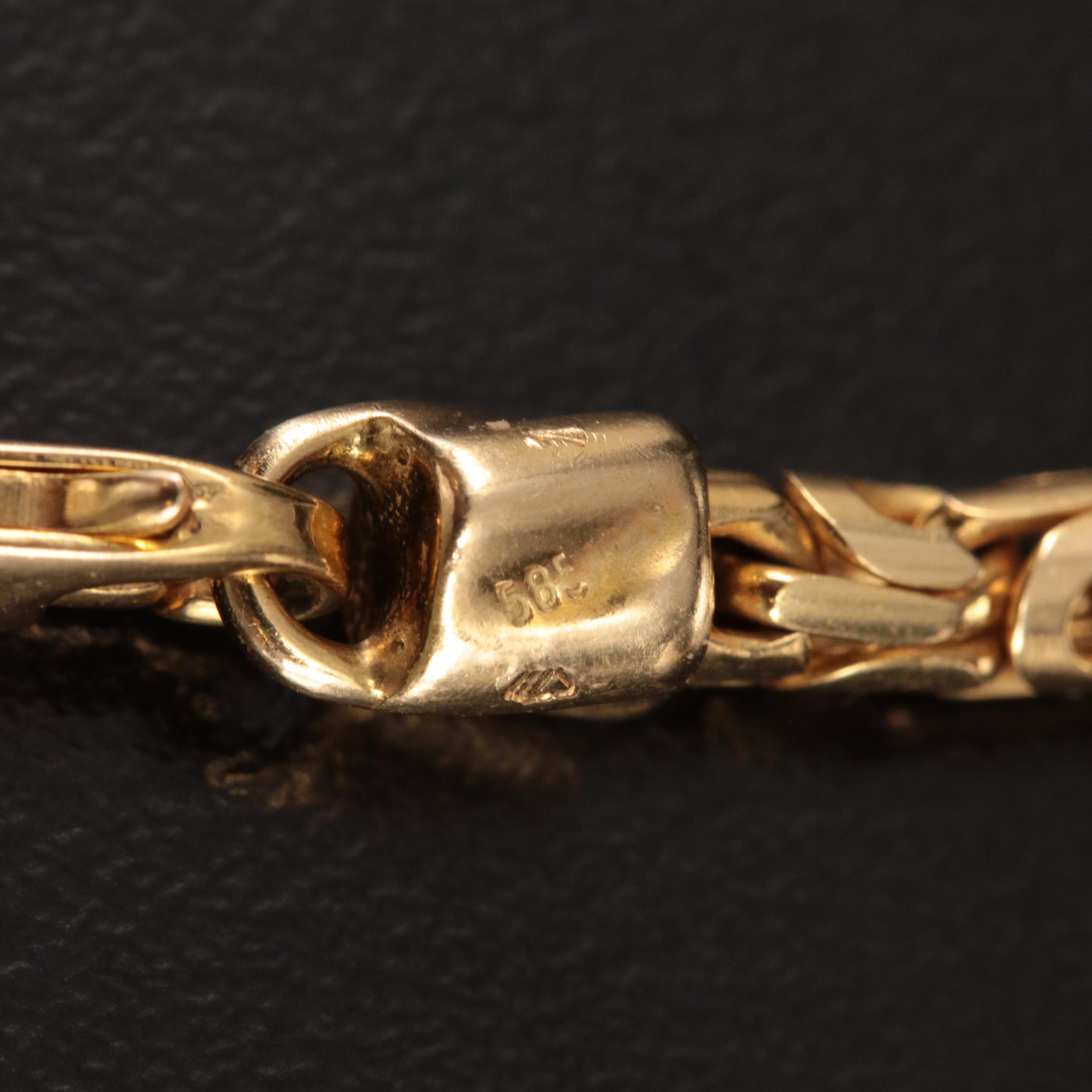 14K Byzantine Bracelet