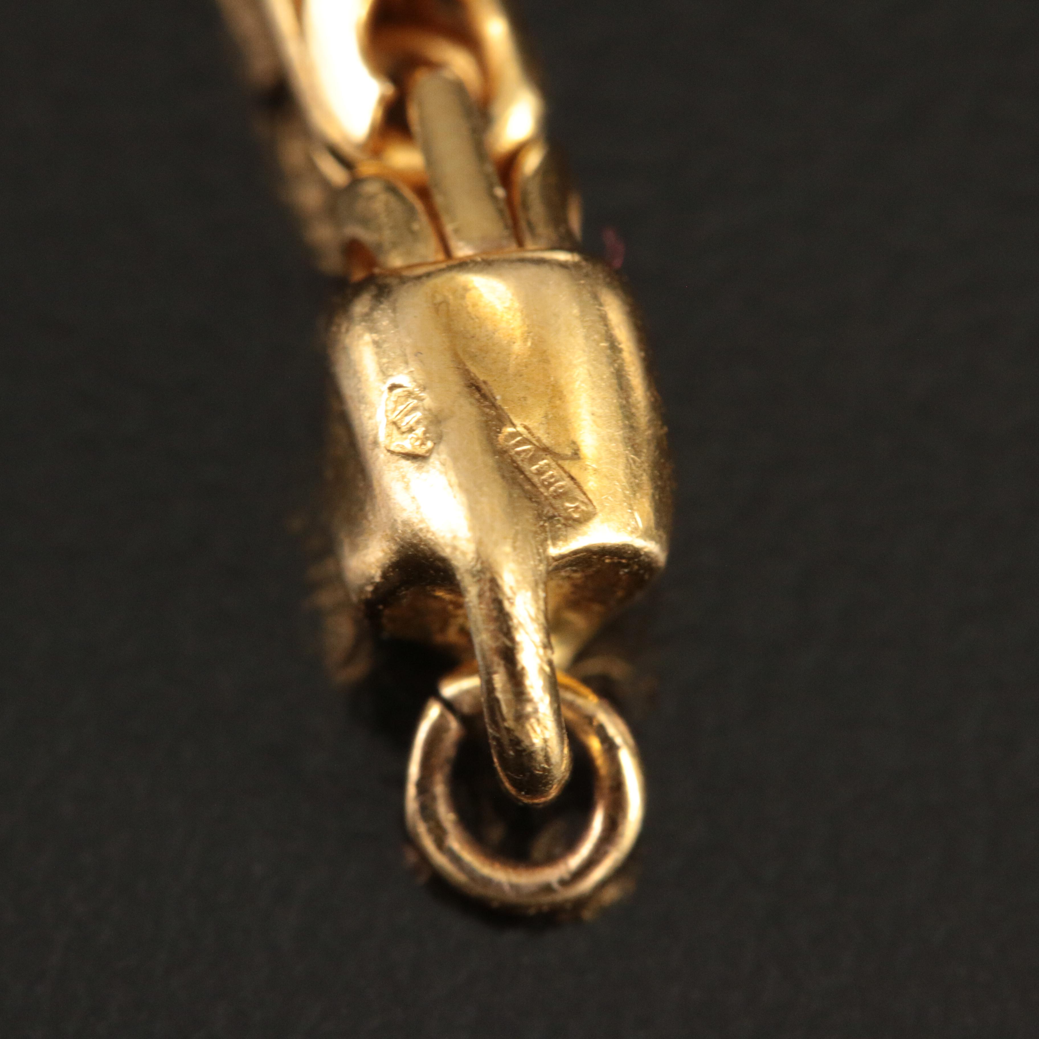 14K Byzantine Bracelet