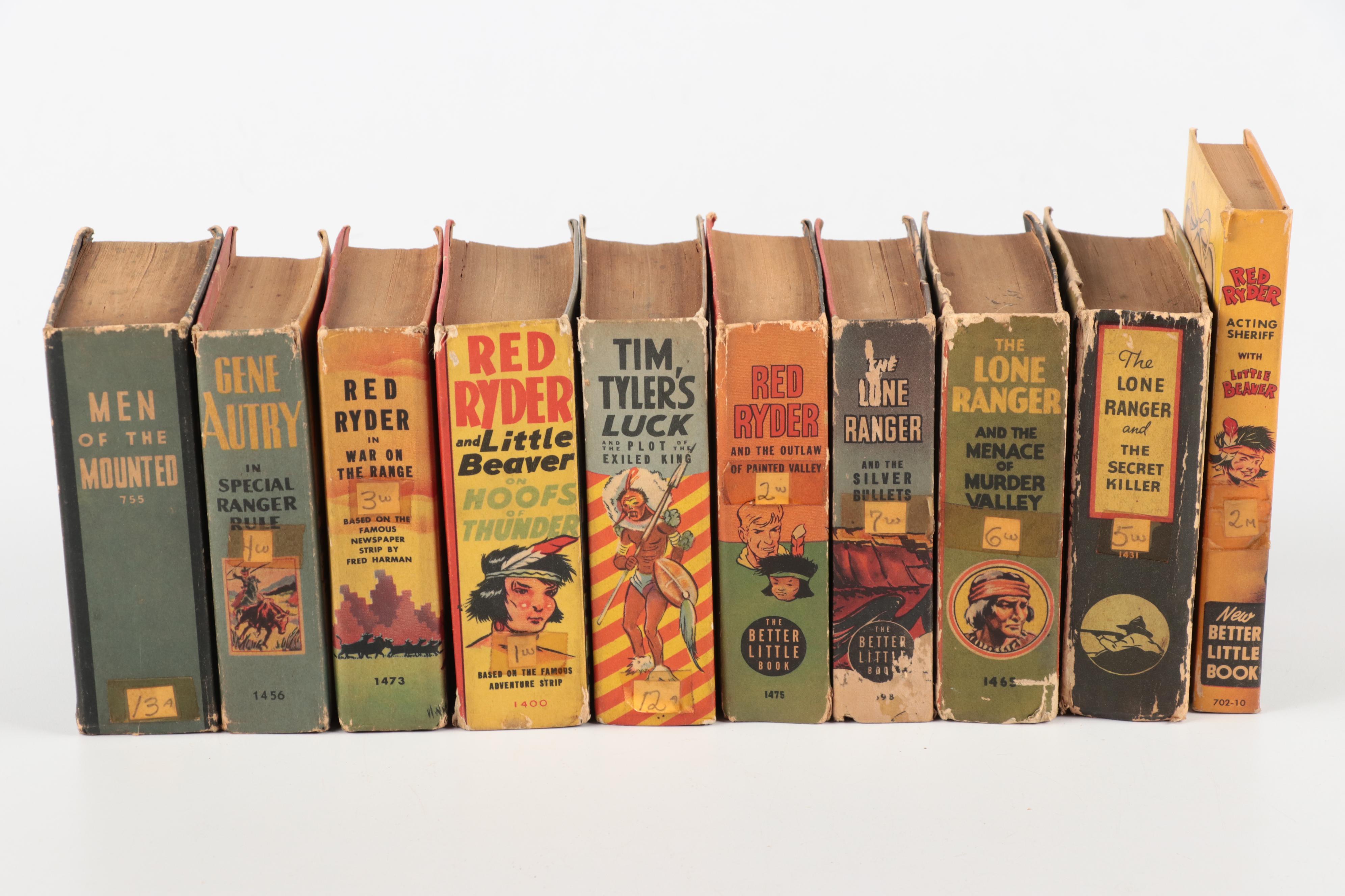 Illustrated "The Lone Ranger and the Silver Bullets" by Fran Striker and More