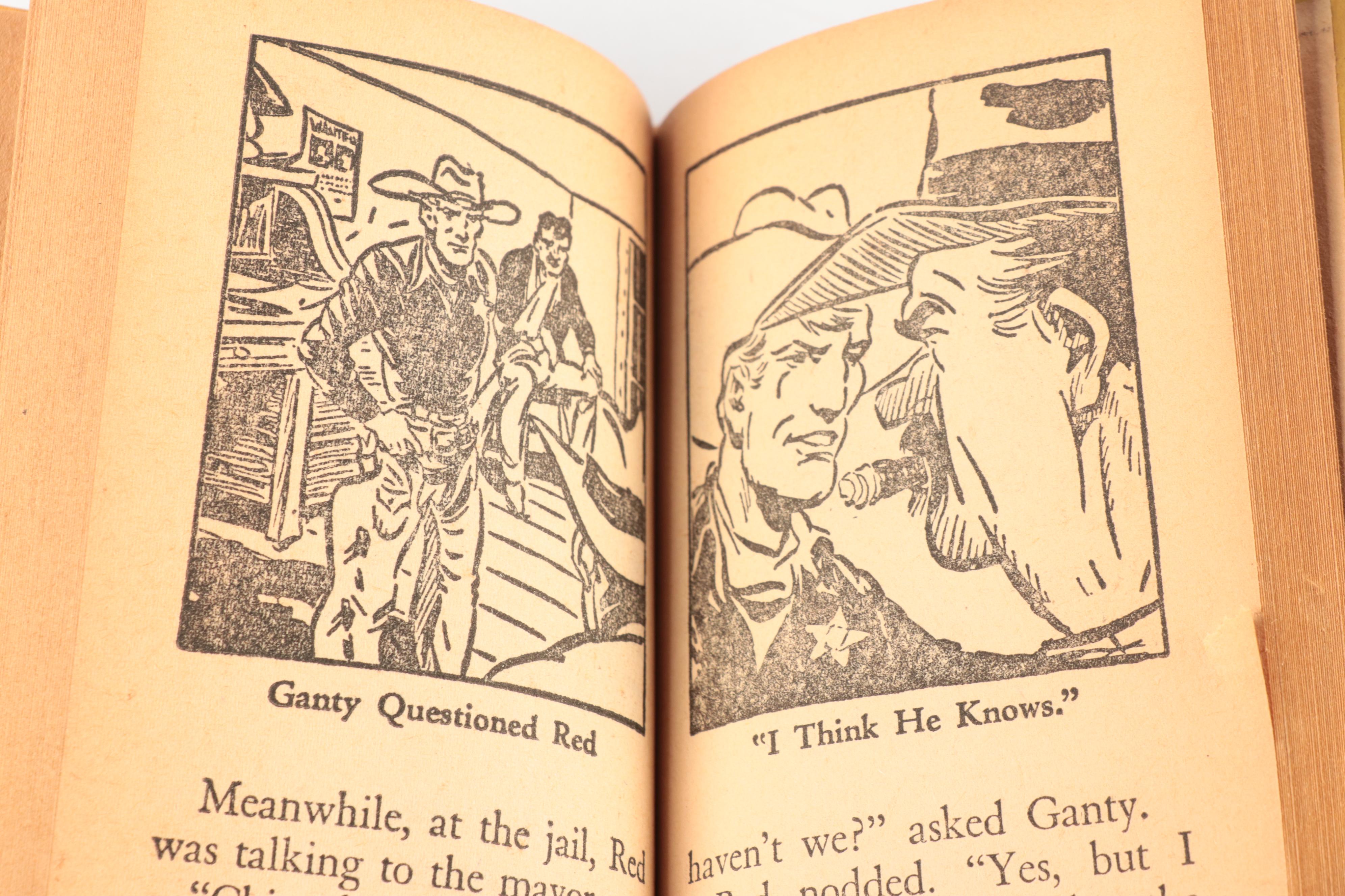 Illustrated "The Lone Ranger and the Silver Bullets" by Fran Striker and More