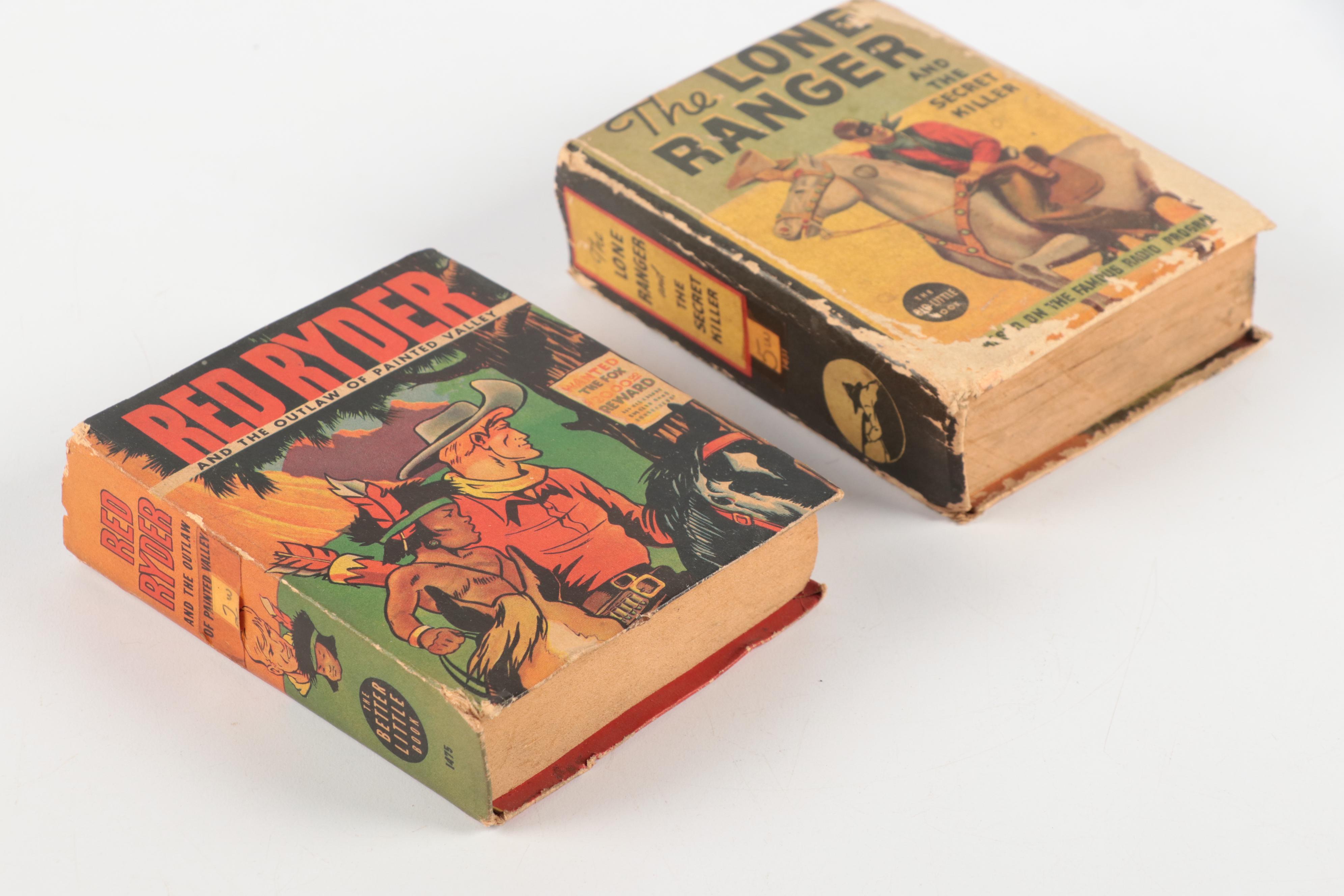 Illustrated "The Lone Ranger and the Silver Bullets" by Fran Striker and More