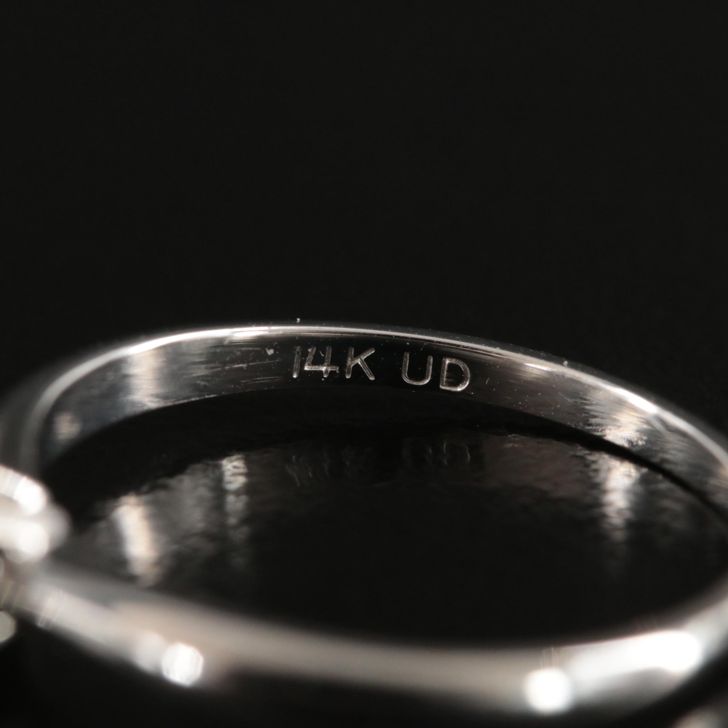 14K 1.52 CT Diamond Solitaire Ring