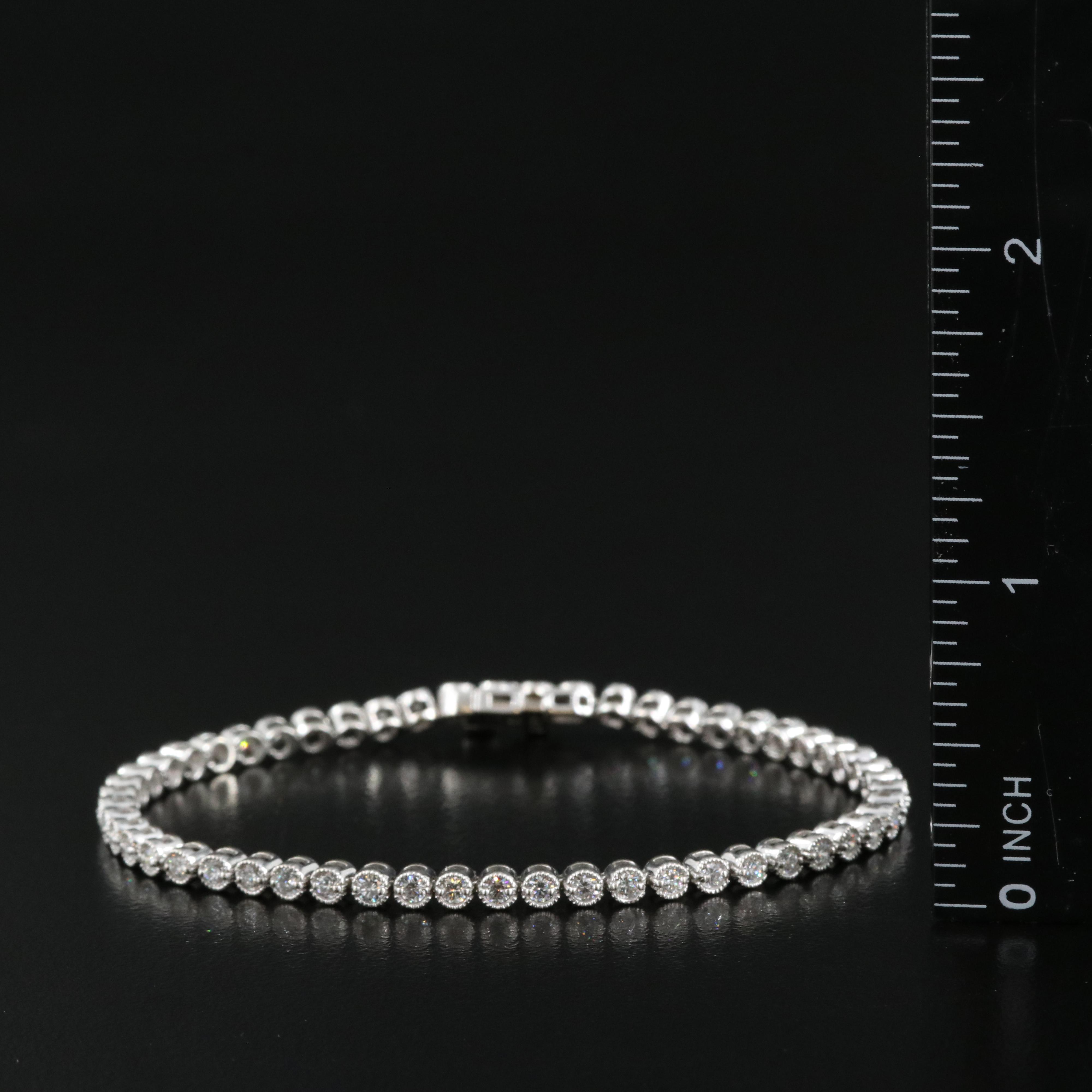 14K 2.16 CTW Diamond Bracelet with IGI Online Report