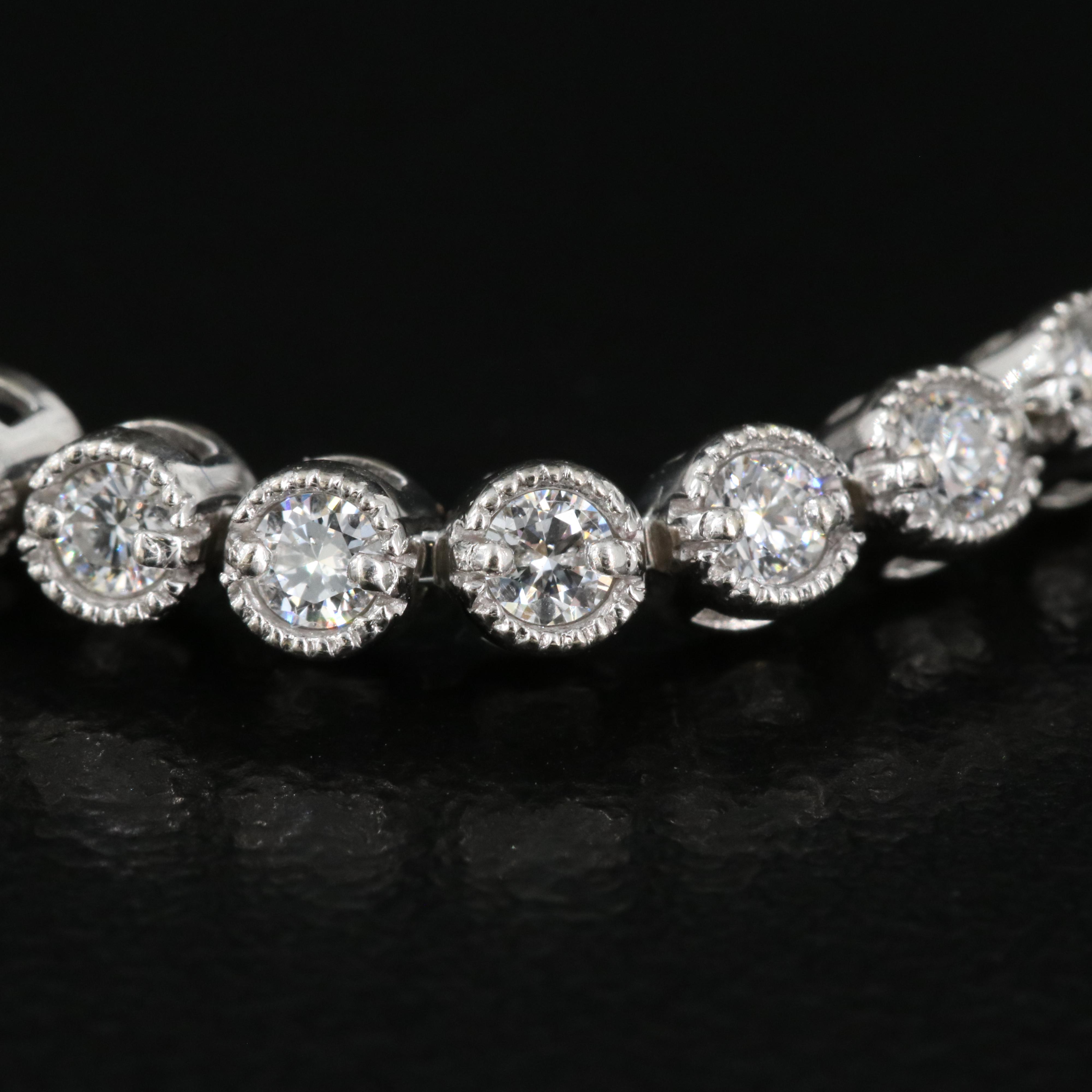 14K 2.16 CTW Diamond Bracelet with IGI Online Report