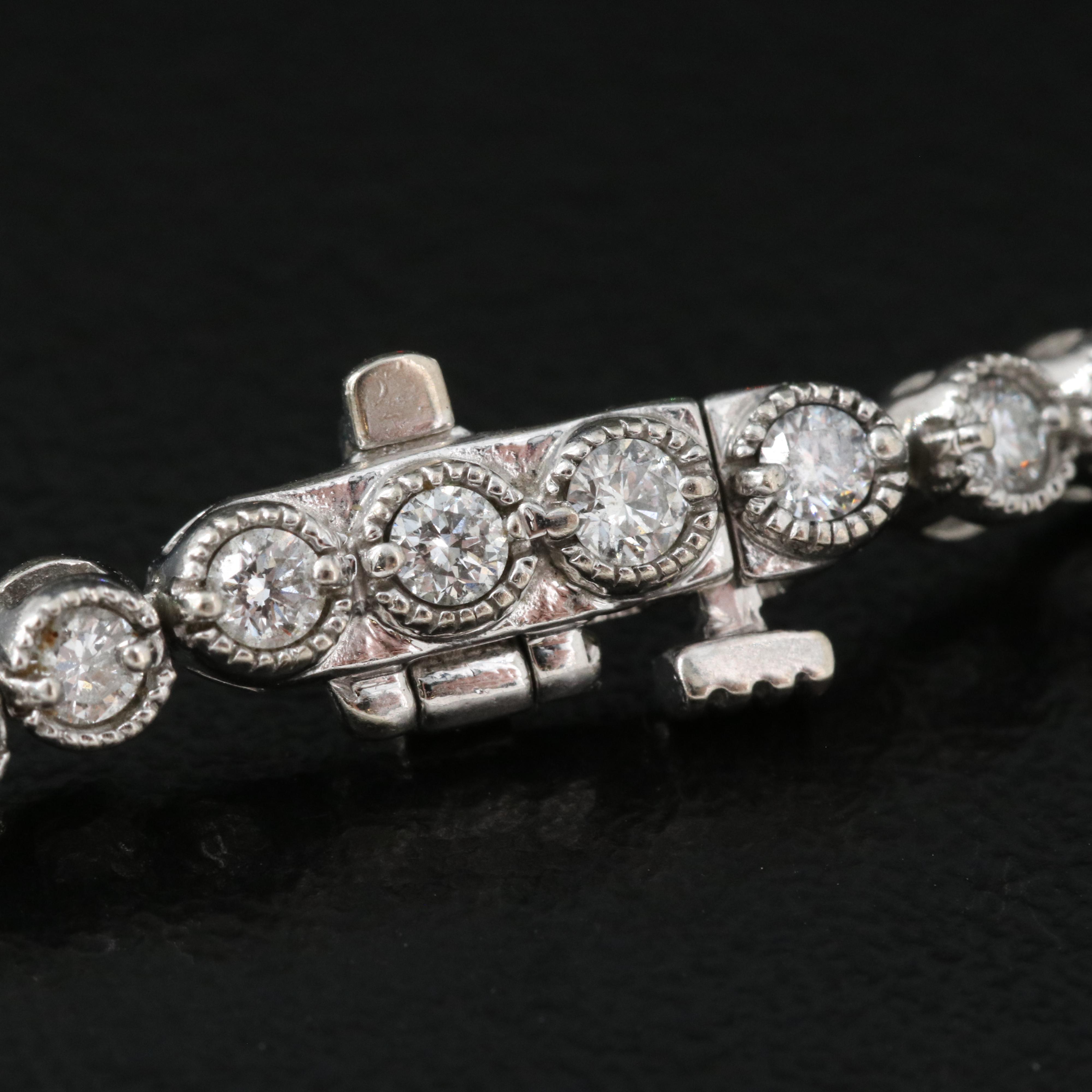 14K 2.16 CTW Diamond Bracelet with IGI Online Report