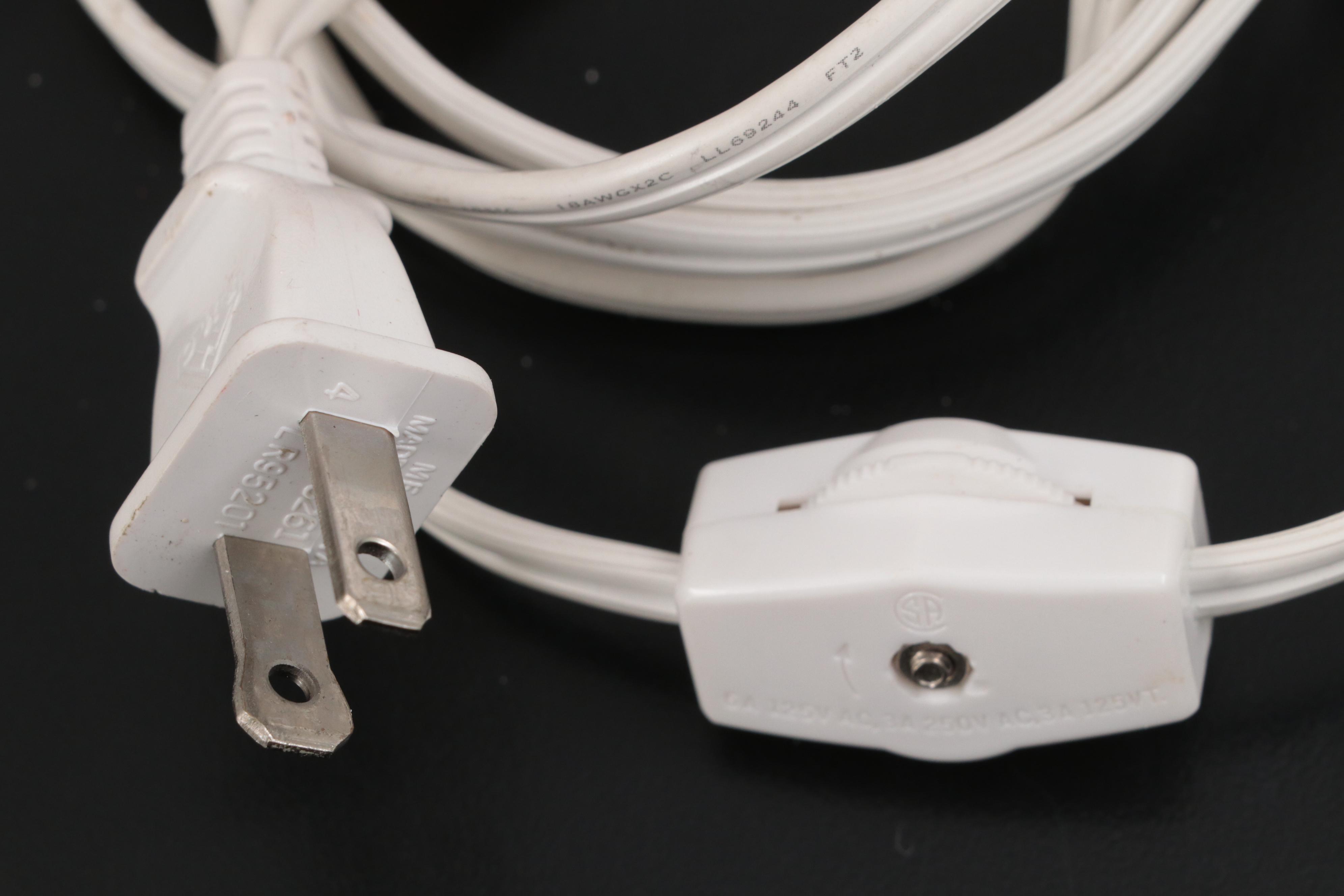 Pair of Crystal Clear Industries Torchiere Console Table Lamps