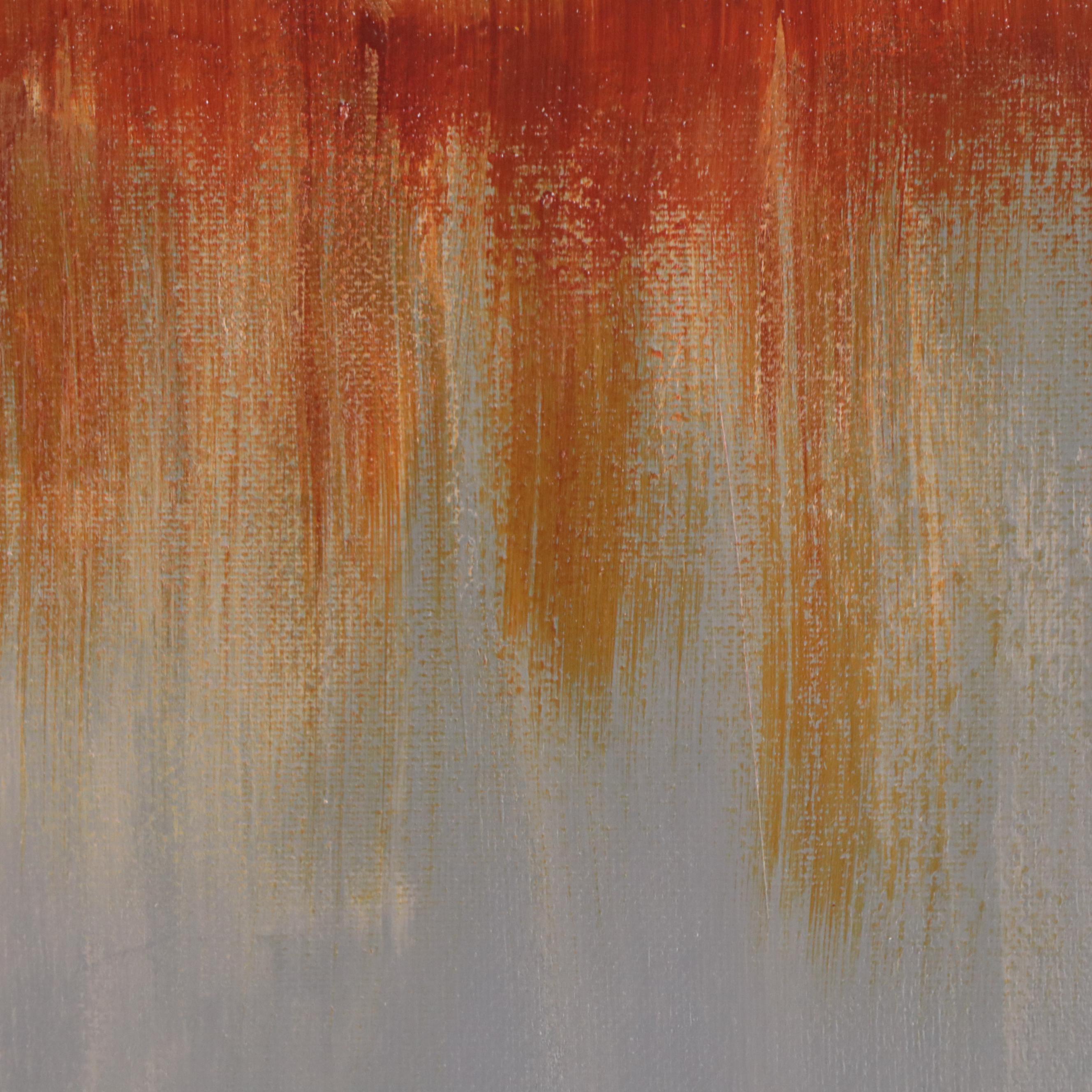 Sanna Acrylic Painting "Breaking Light," 21st Century