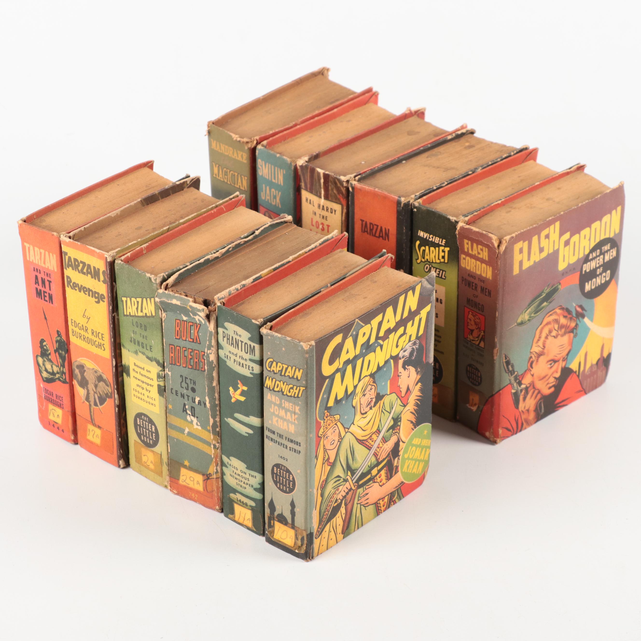 "Smilin' Jack and the Coral Princess" by Zack Mosely and More Books, Mid-20th C.