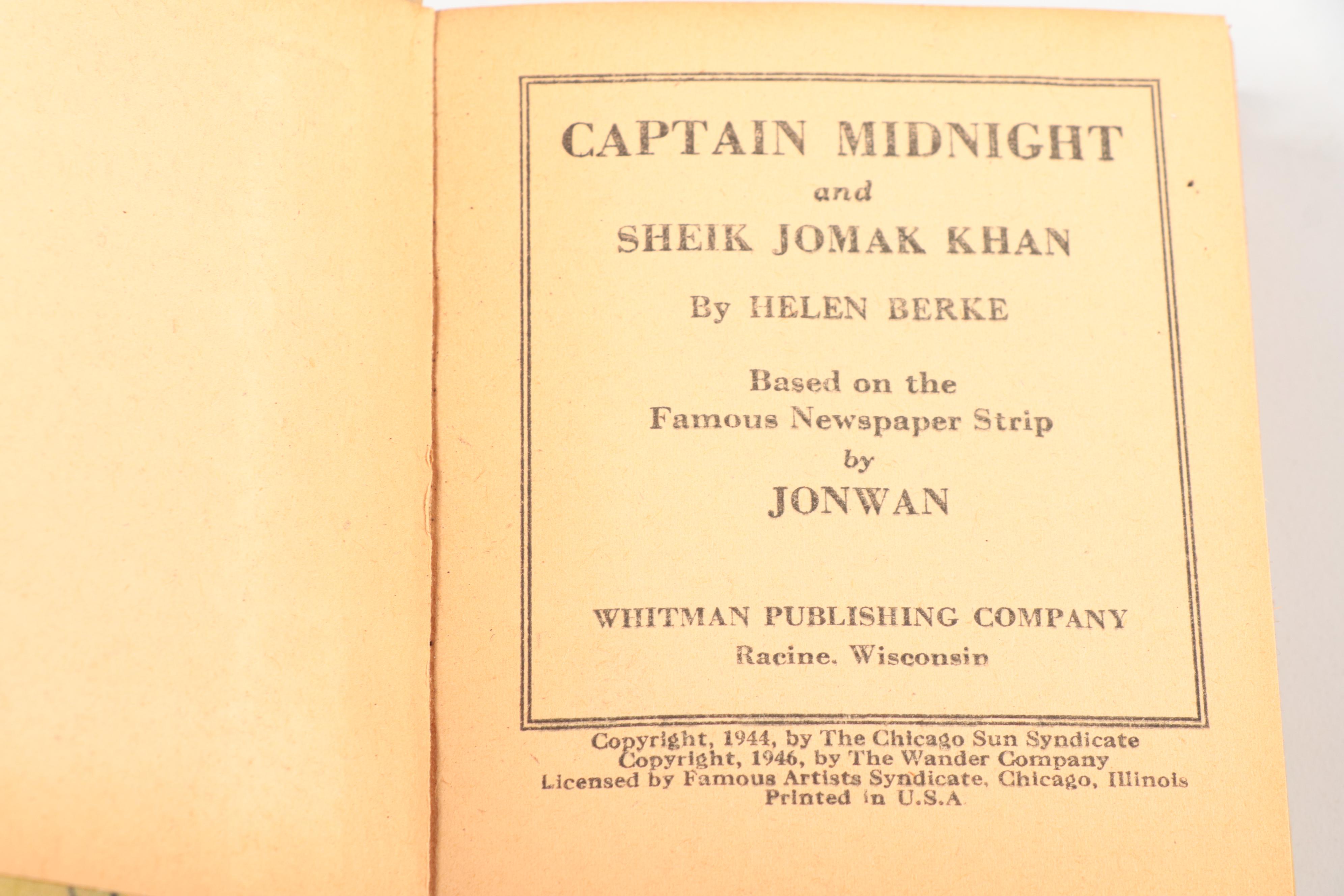 "Smilin' Jack and the Coral Princess" by Zack Mosely and More Books, Mid-20th C.