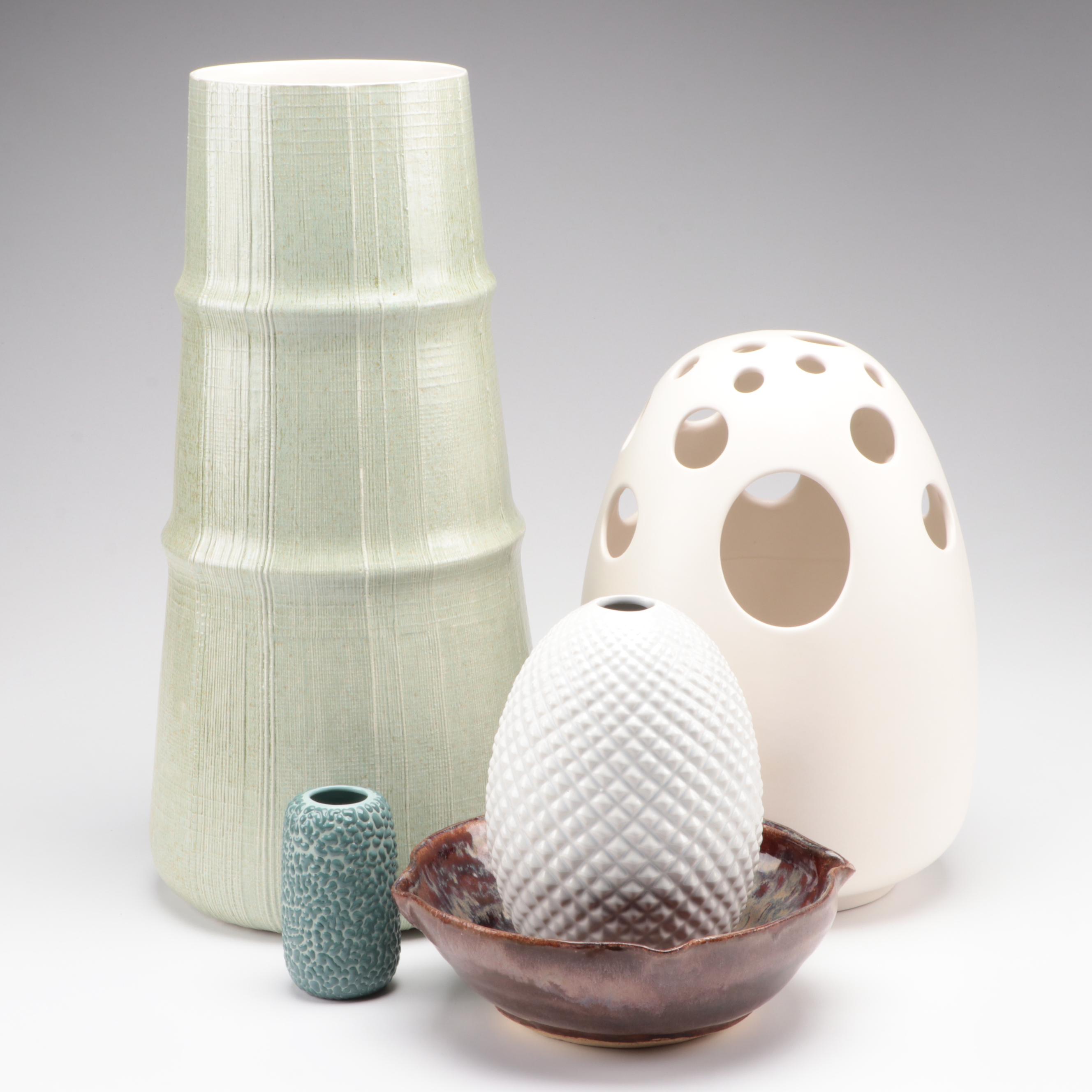 Studio A Portuguese Vase with Contemporary Décor