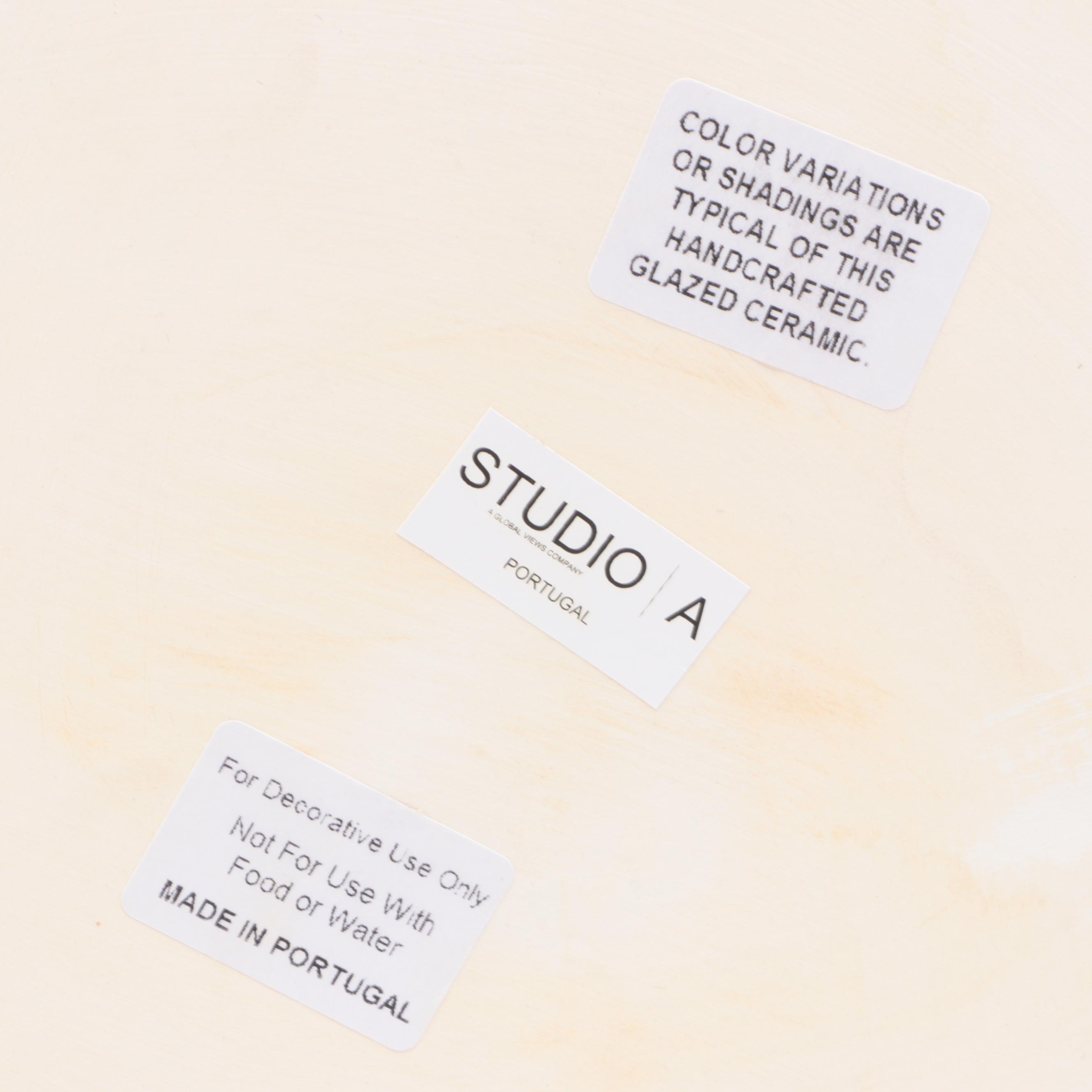 Studio A Portuguese Vase with Contemporary Décor