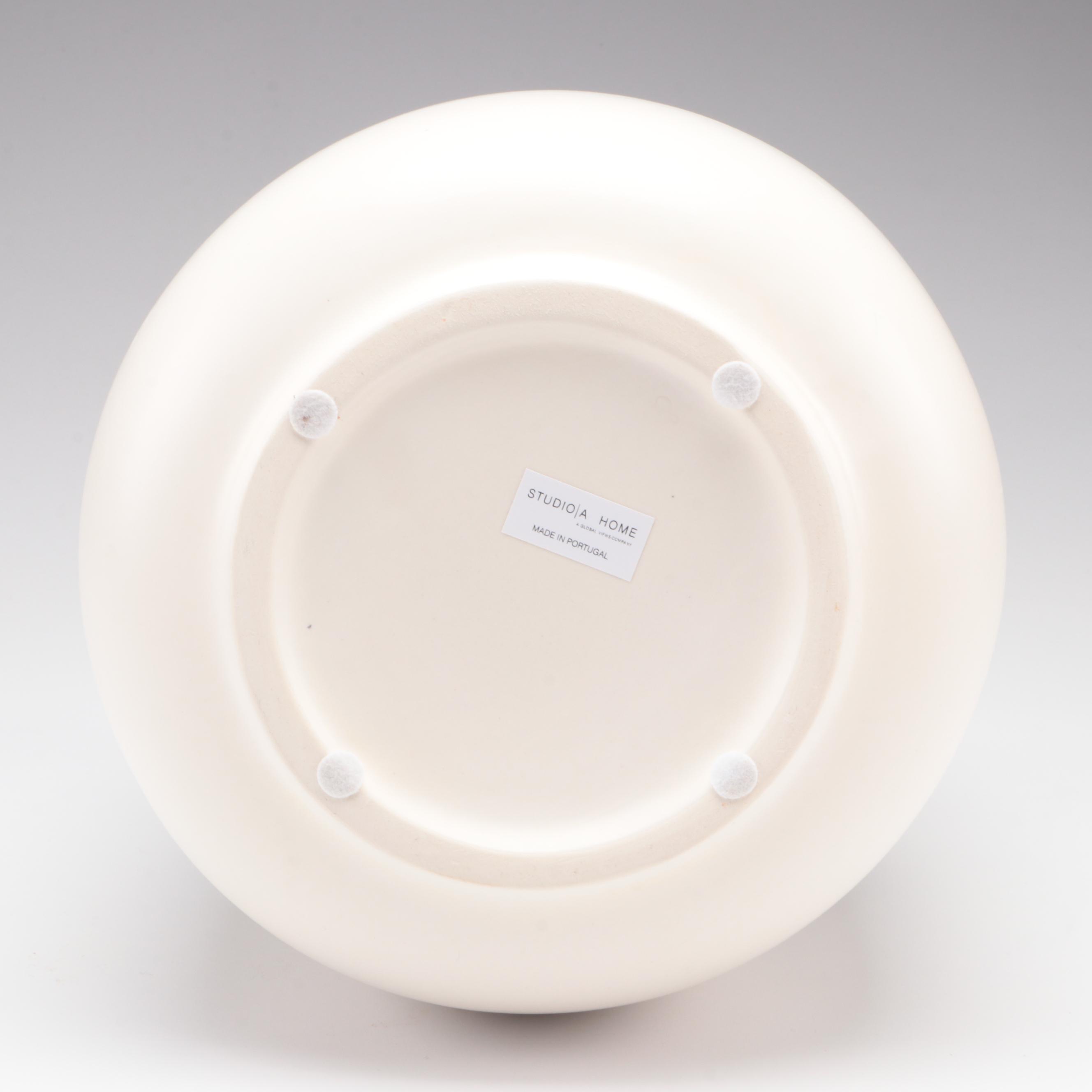 Studio A Portuguese Vase with Contemporary Décor