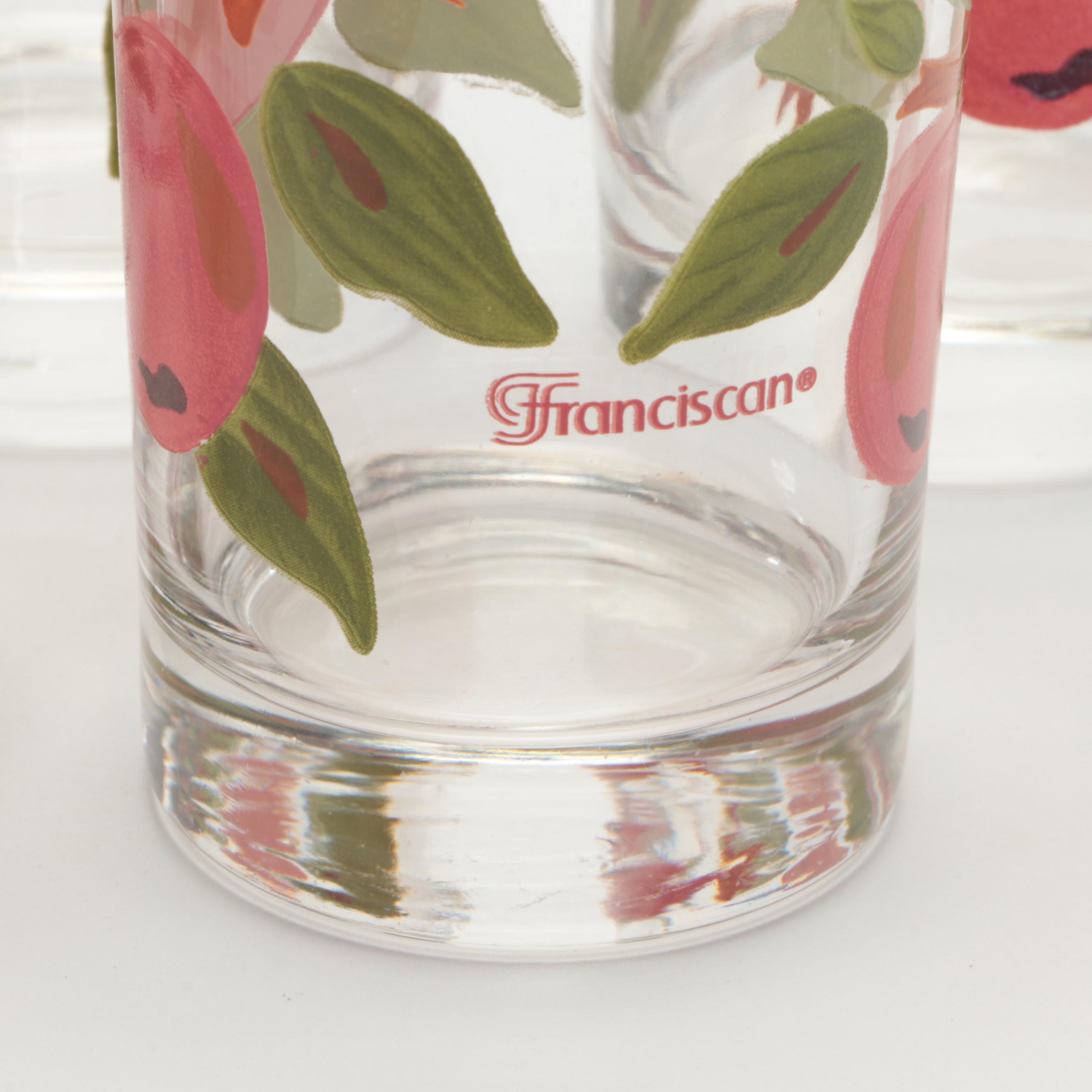 Franciscan "Apple"  Earthenware Platter and Tableware, 1985-2003