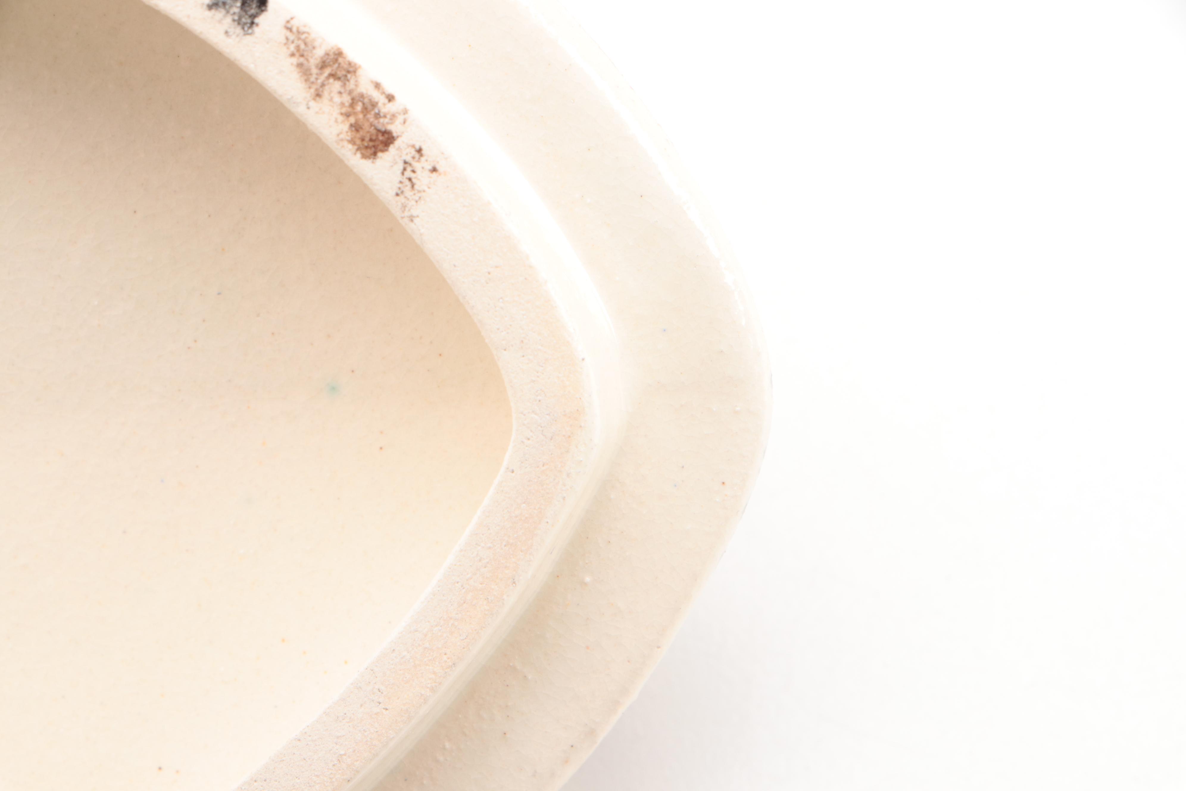 West German Multicolored Ceramic Table Accessories