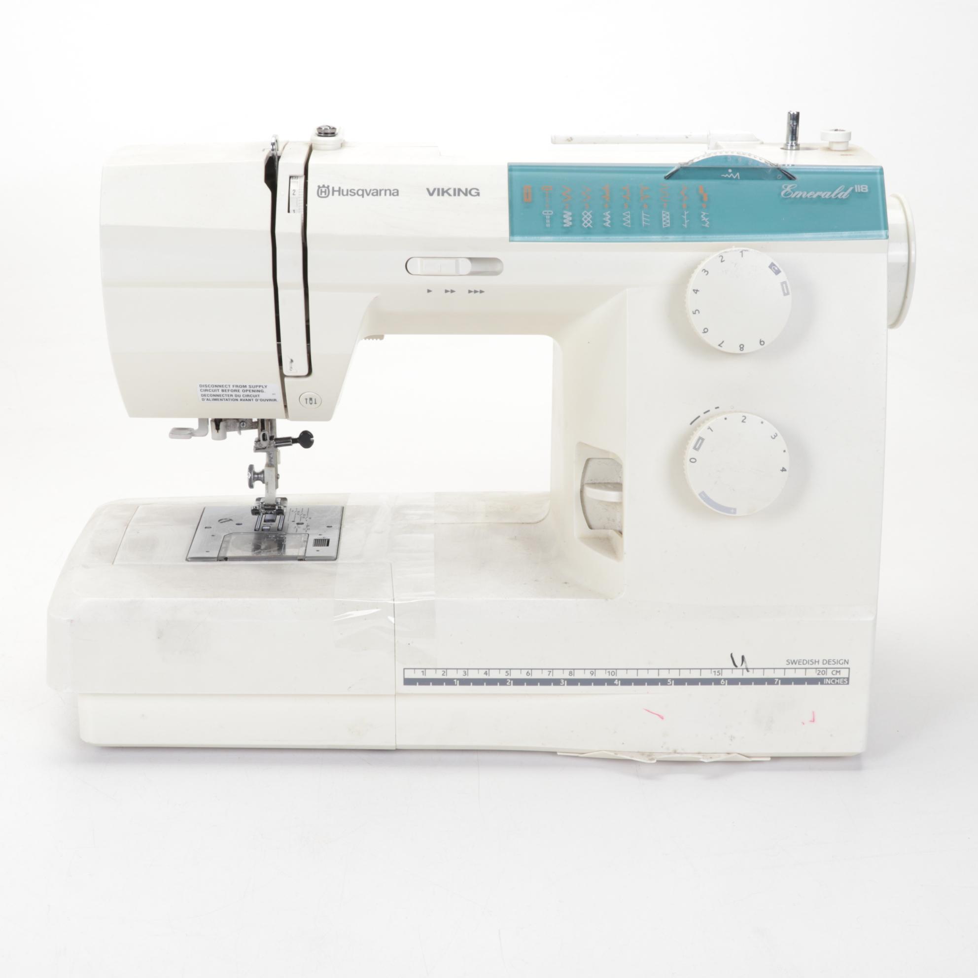 Husqvarna Viking Emerald 118 Sewing Machine