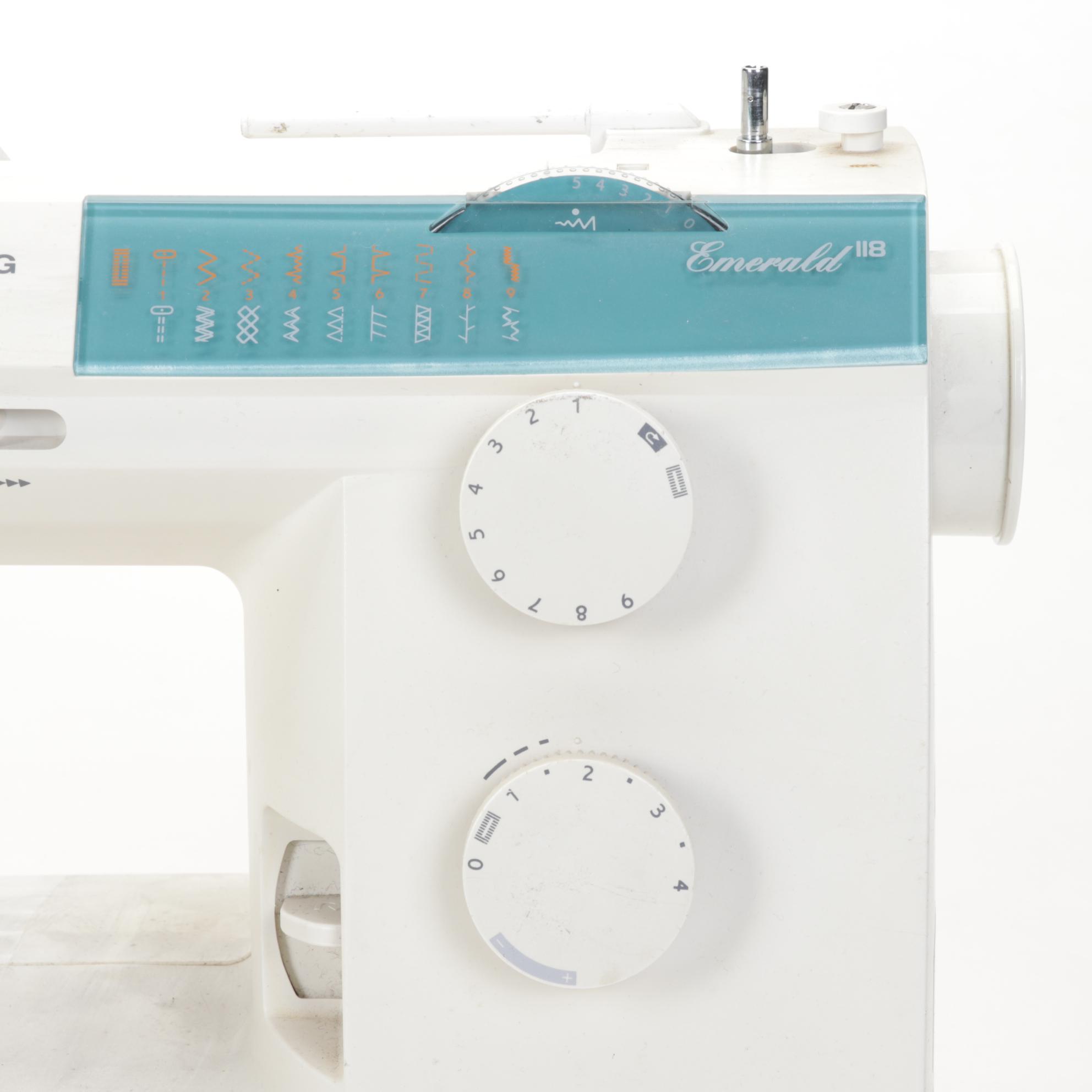 Husqvarna Viking Emerald 118 Sewing Machine