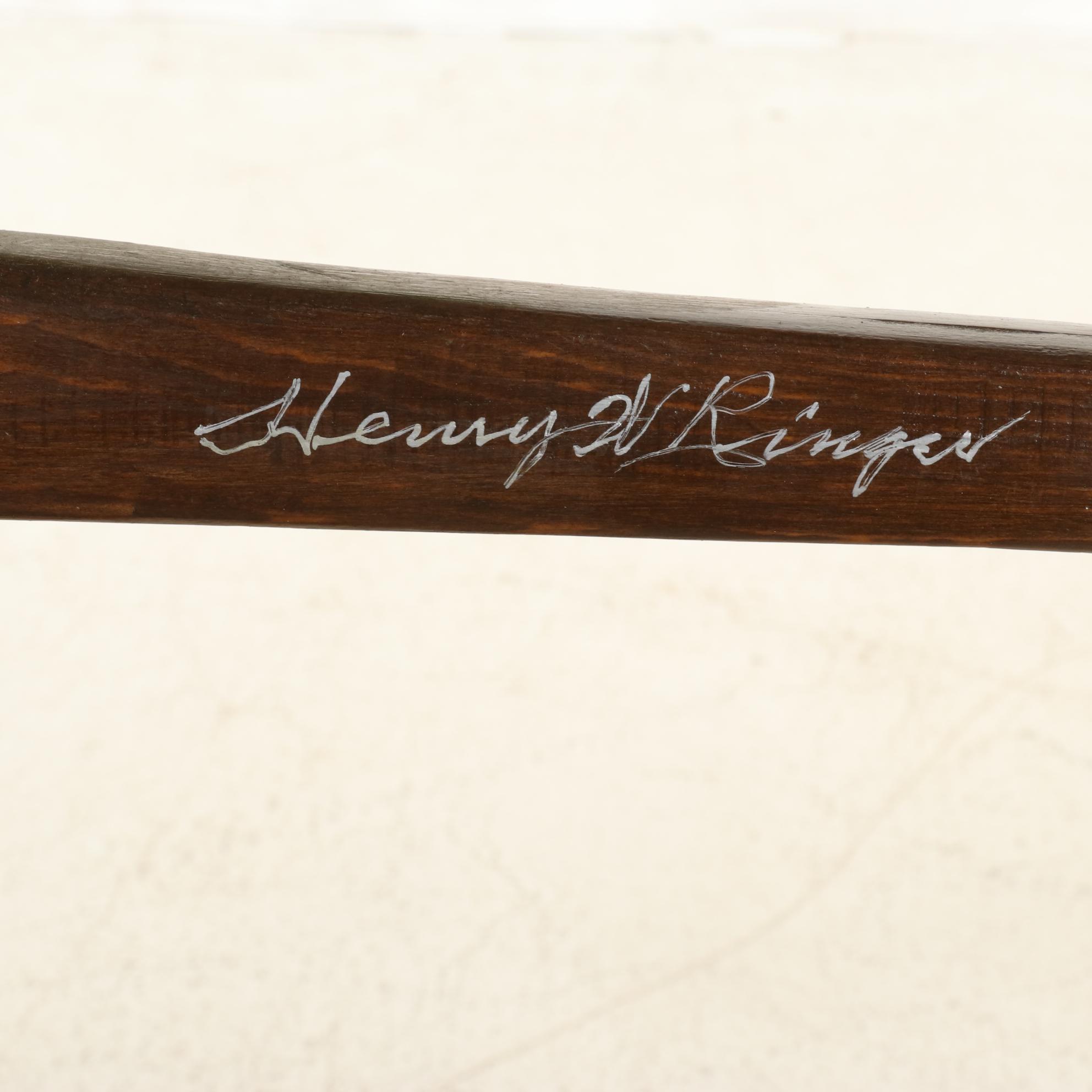 Henry W. Ringer Signed Folk Art Sulky Horse and Jockey Weathervane