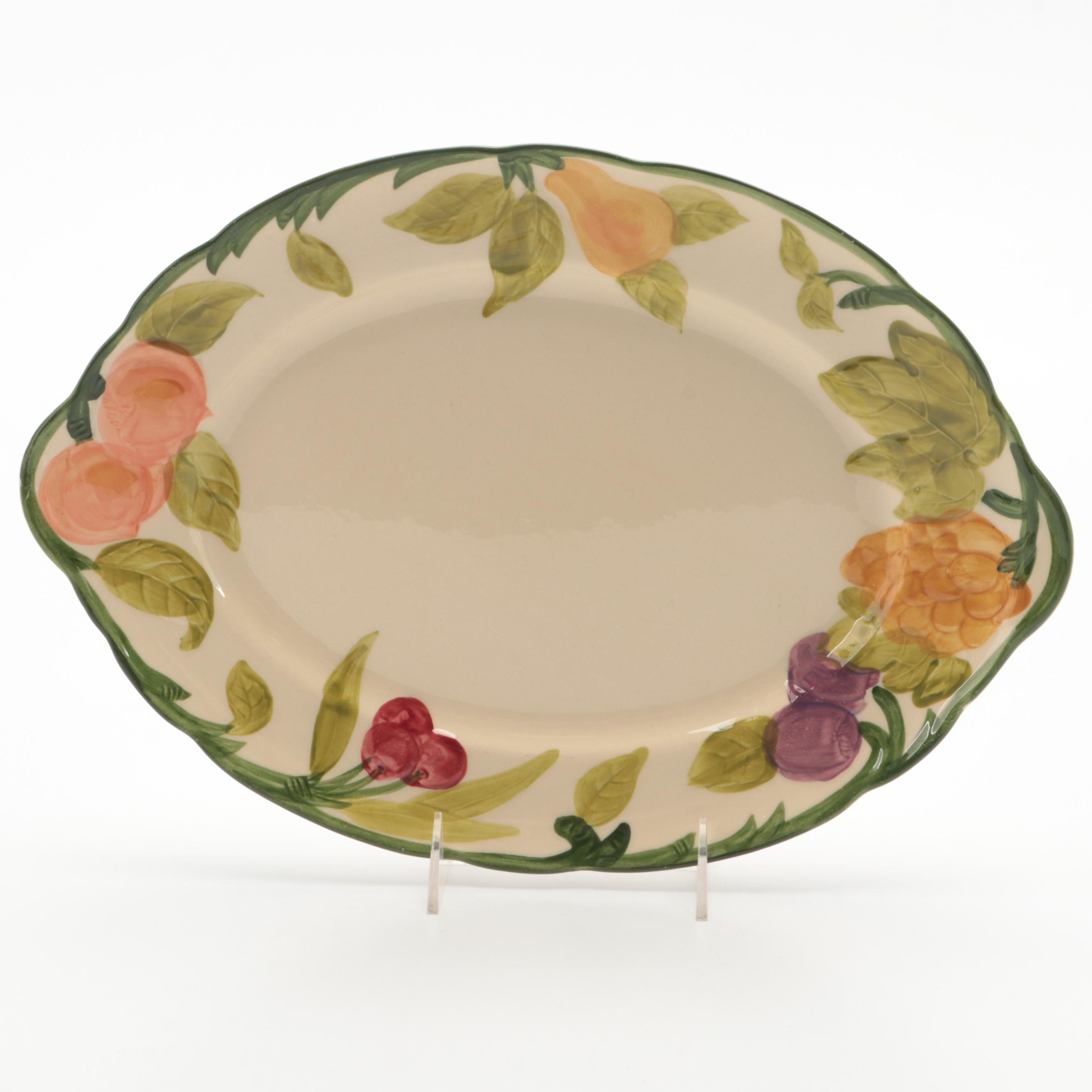 Franciscan "Fresh Fruit" Earthenware Dinnerware and Serveware, 1980-1983