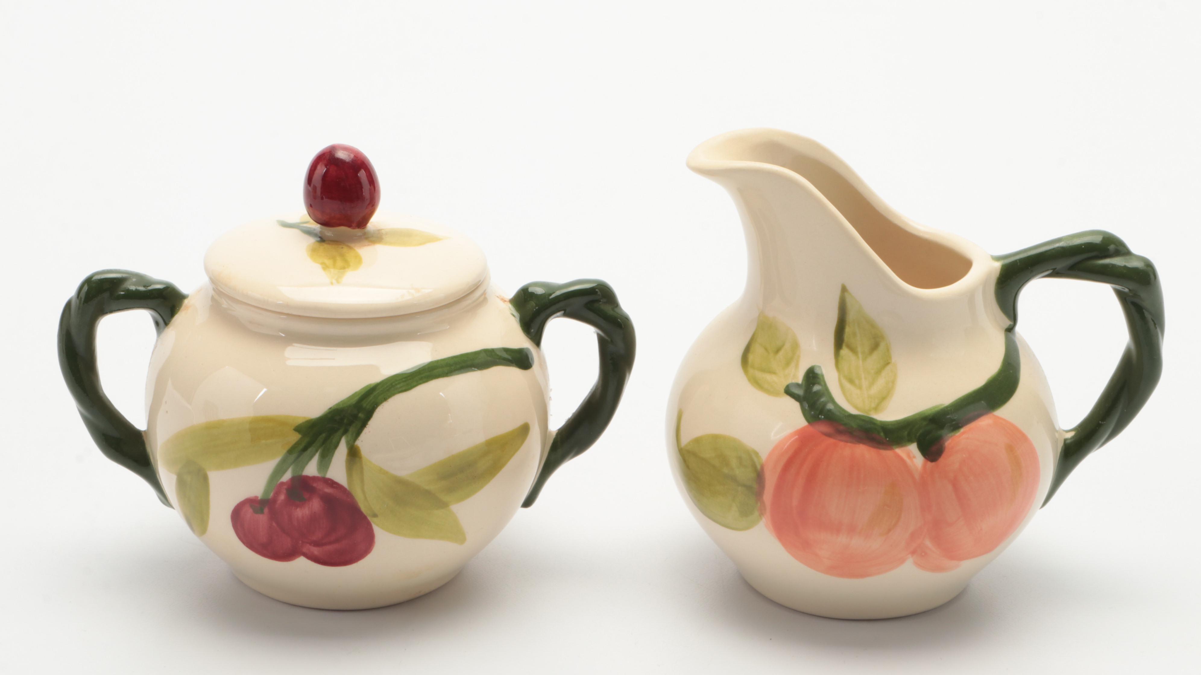 Franciscan "Fresh Fruit" Earthenware Dinnerware and Serveware, 1980-1983