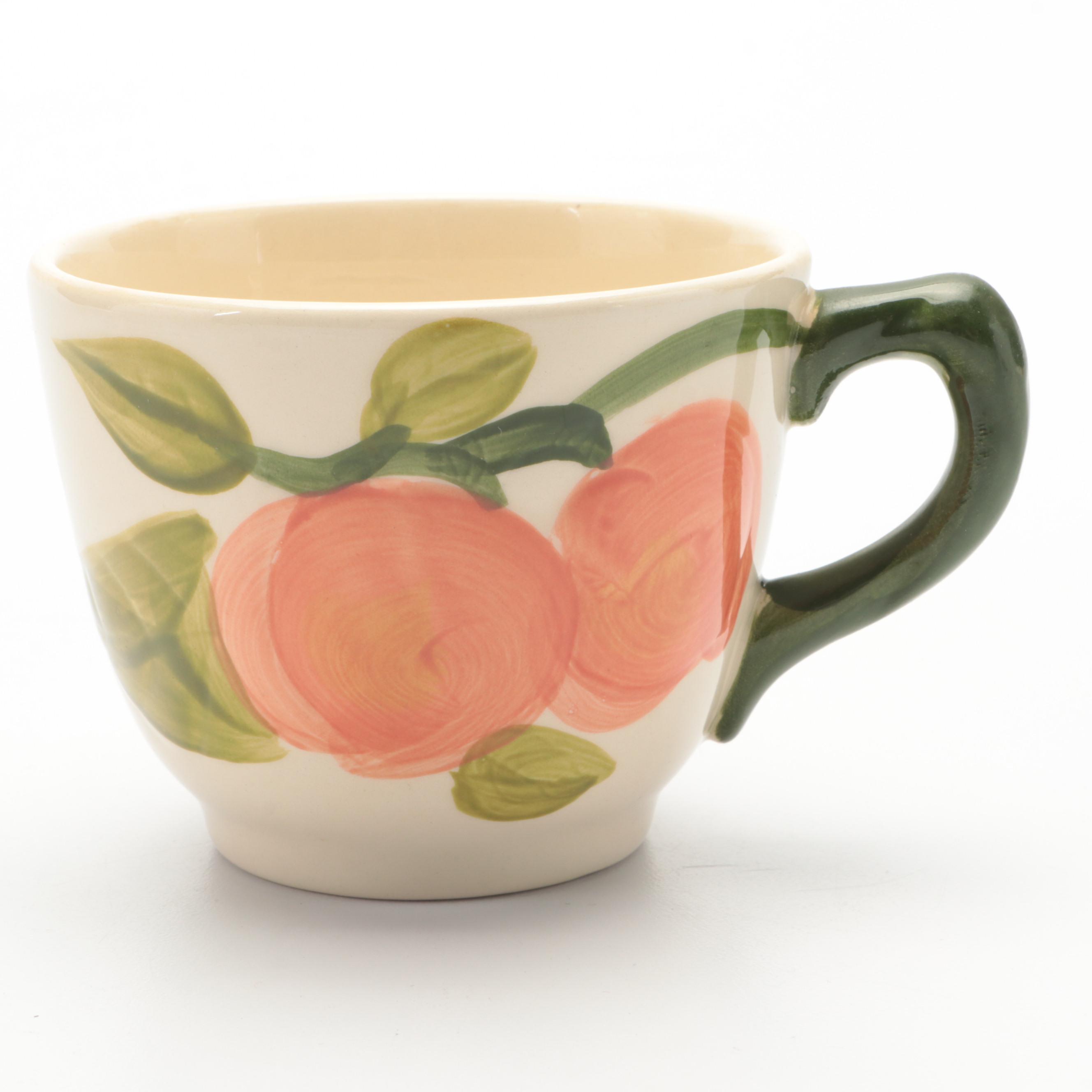 Franciscan "Fresh Fruit" Earthenware Dinnerware and Serveware, 1980-1983