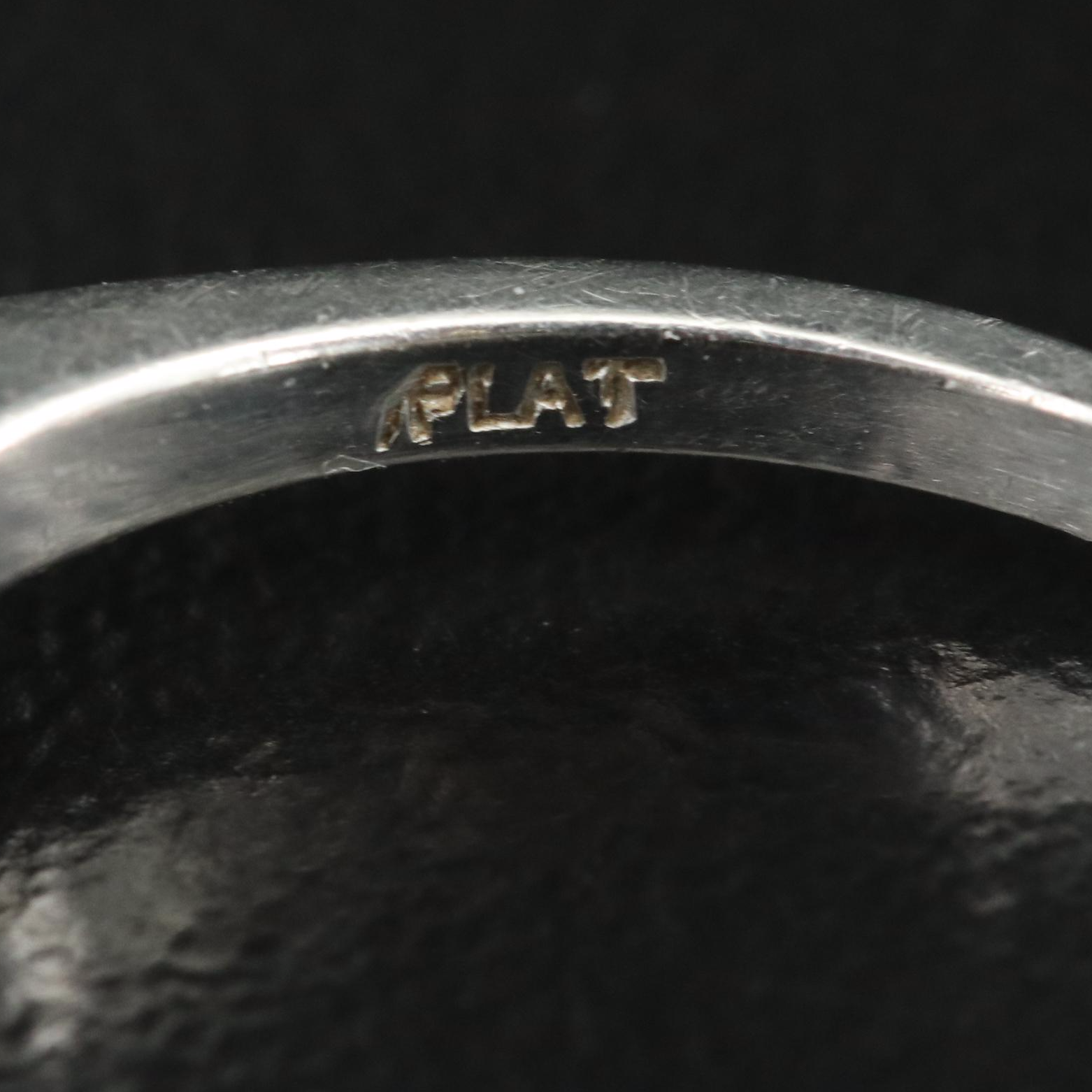 Platinum Emerald and Diamond Ring