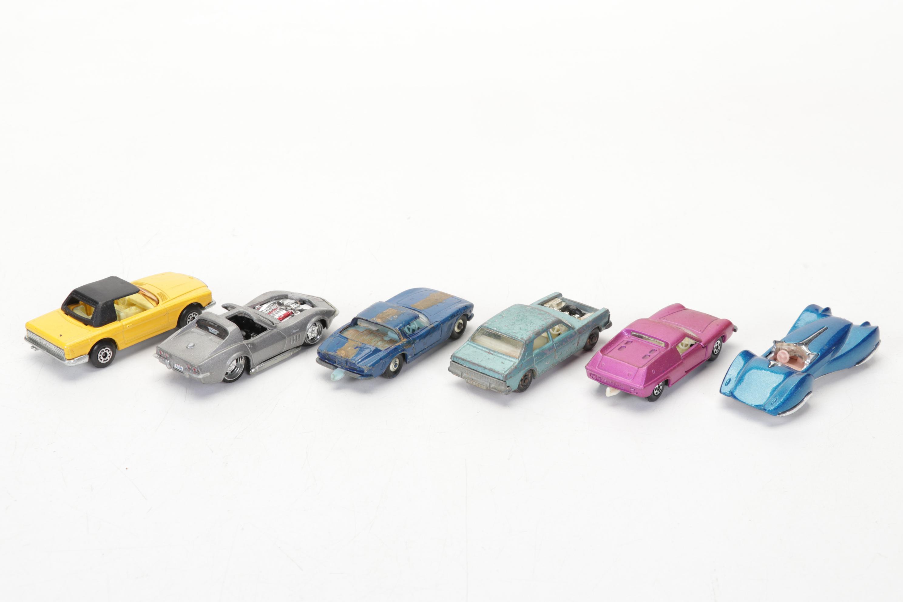 Lesney, Ertl, Hot Wheels, Maisto, Funline with Other Diecast Toy Cars