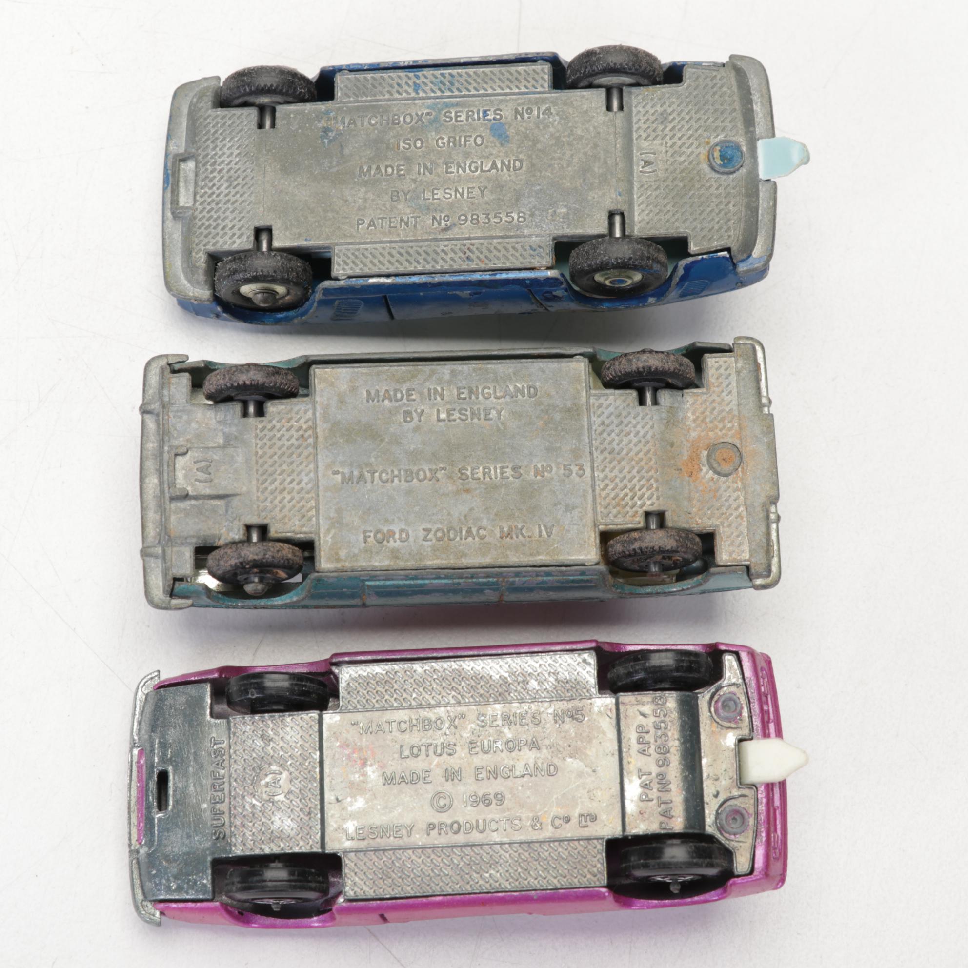 Lesney, Ertl, Hot Wheels, Maisto, Funline with Other Diecast Toy Cars