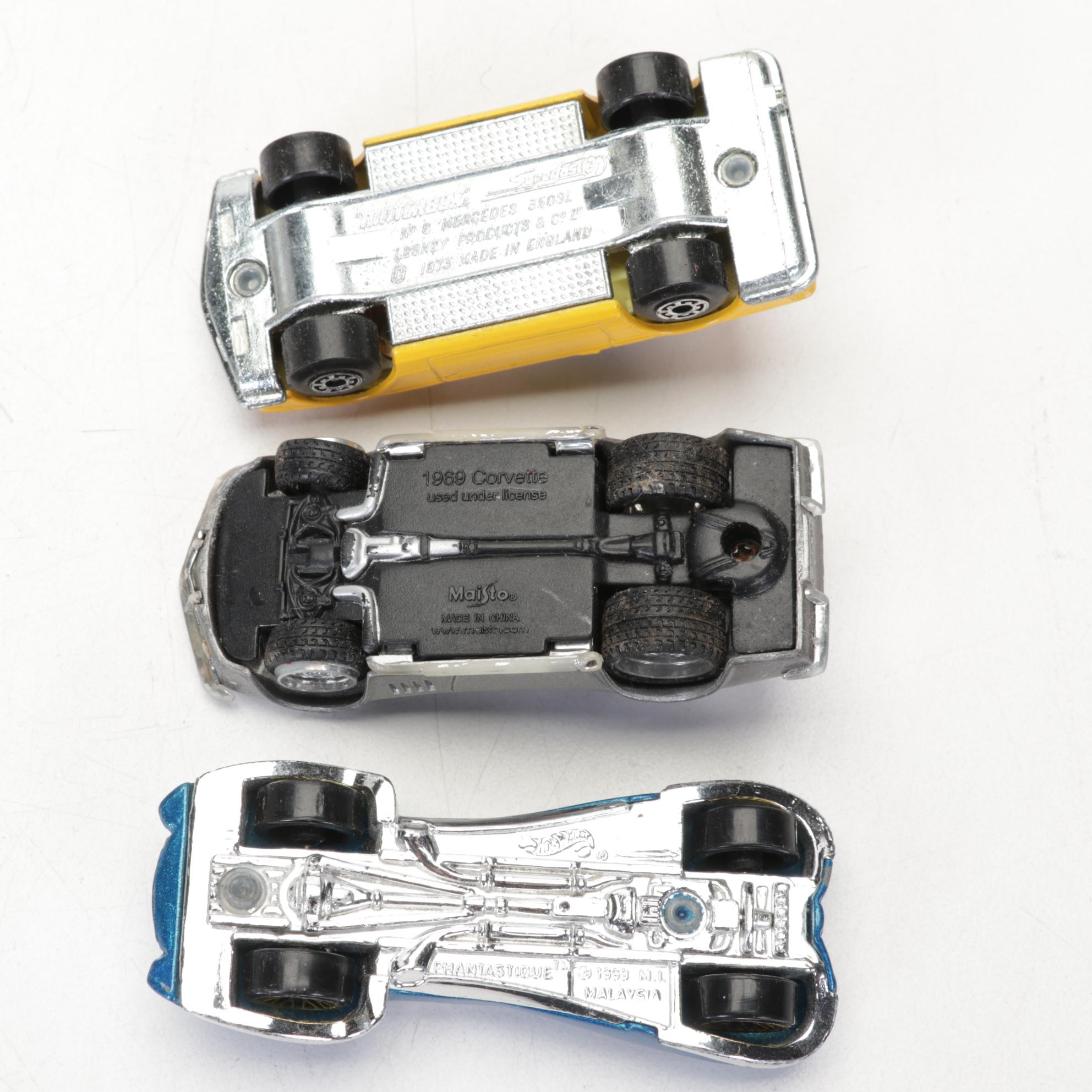 Lesney, Ertl, Hot Wheels, Maisto, Funline with Other Diecast Toy Cars