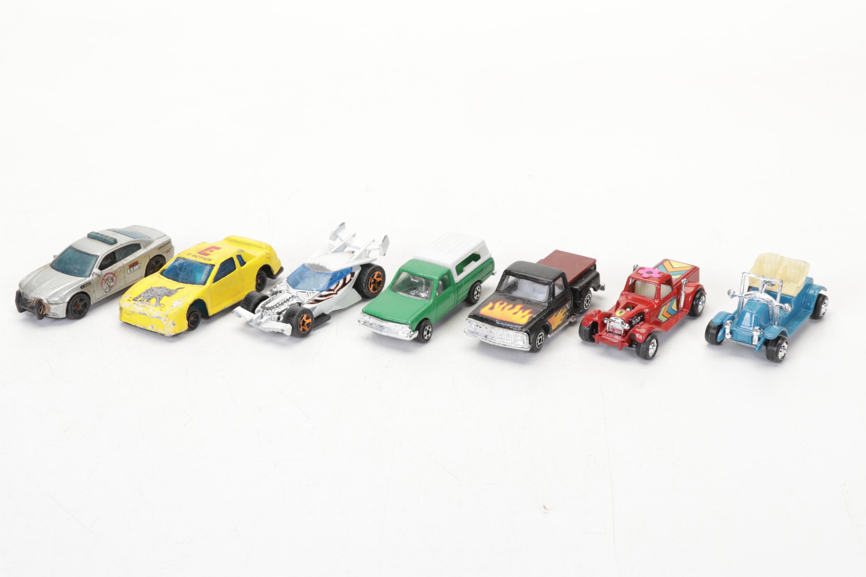 Lesney, Ertl, Hot Wheels, Maisto, Funline with Other Diecast Toy Cars