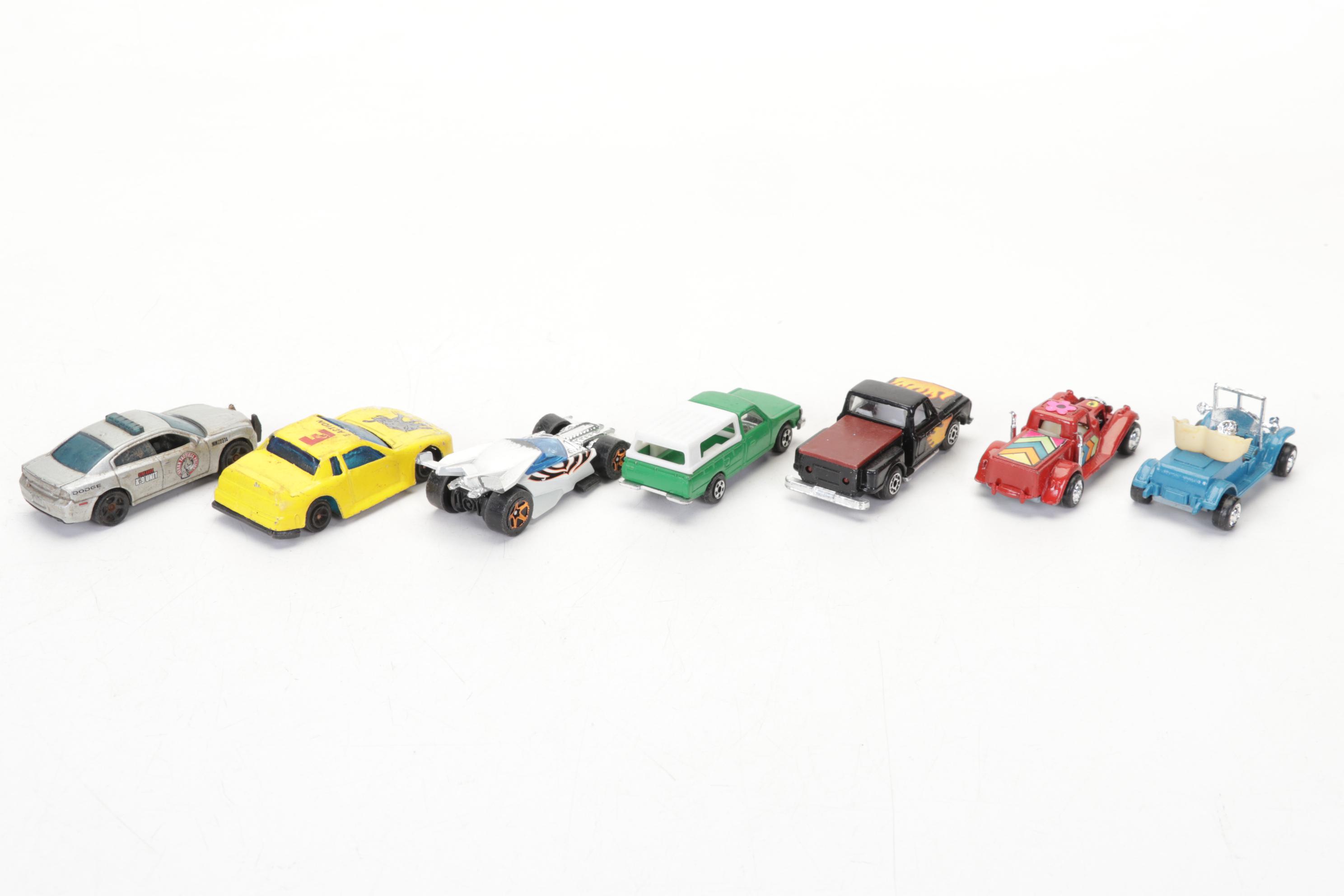 Lesney, Ertl, Hot Wheels, Maisto, Funline with Other Diecast Toy Cars