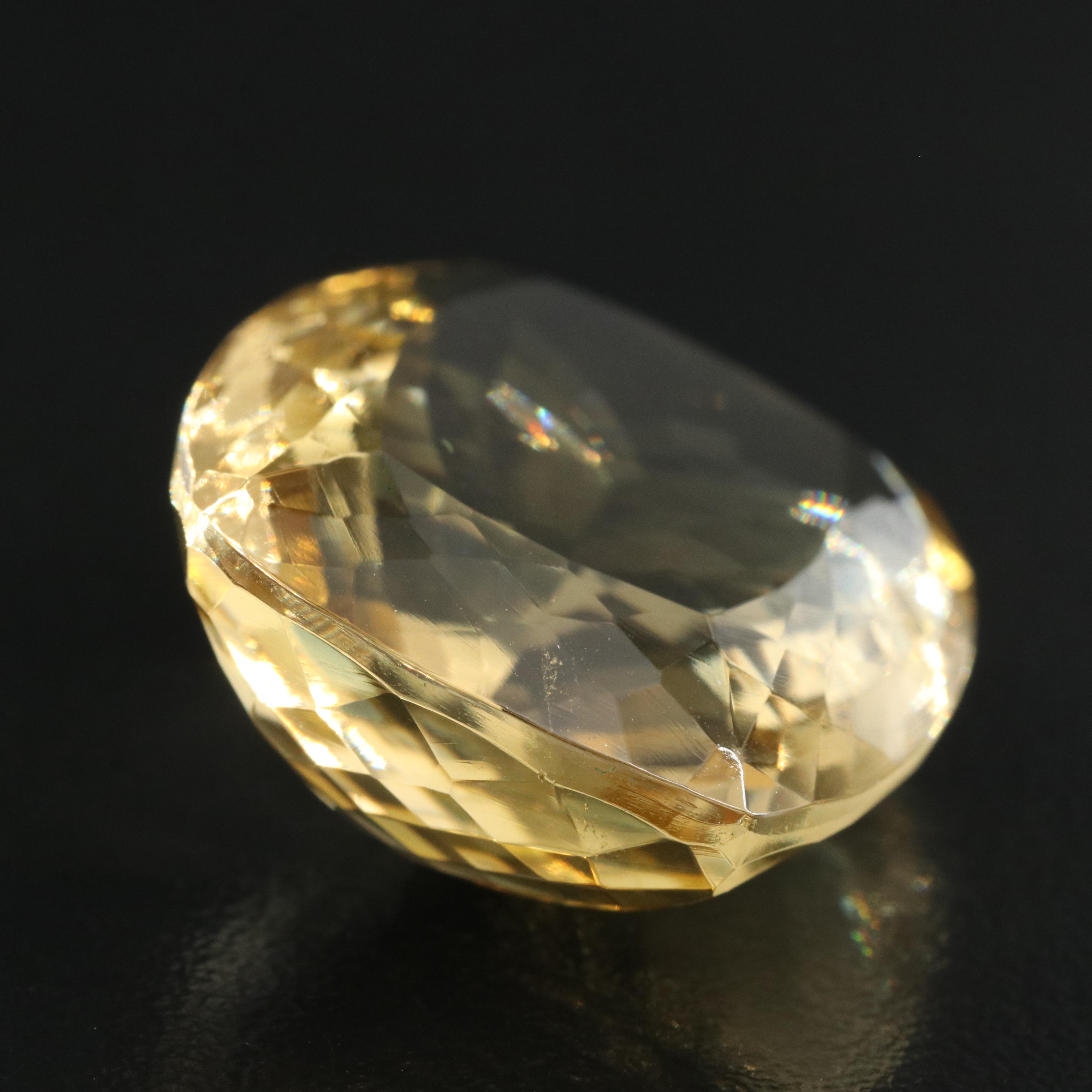 Loose 54.95 CT Citrine