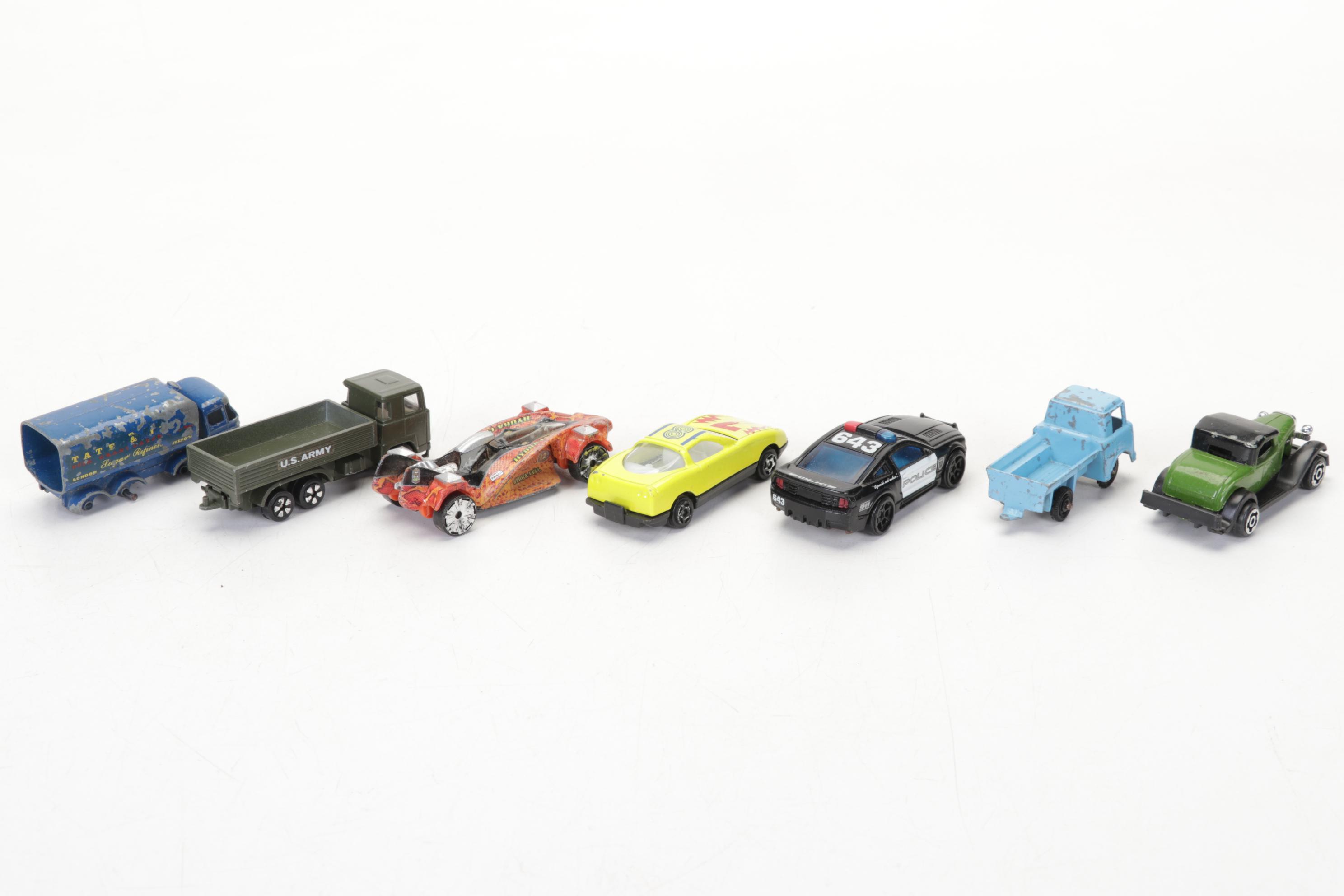 Lesney, Ertl, Hot Wheels, Maisto, Funline with Other Diecast Toy Cars
