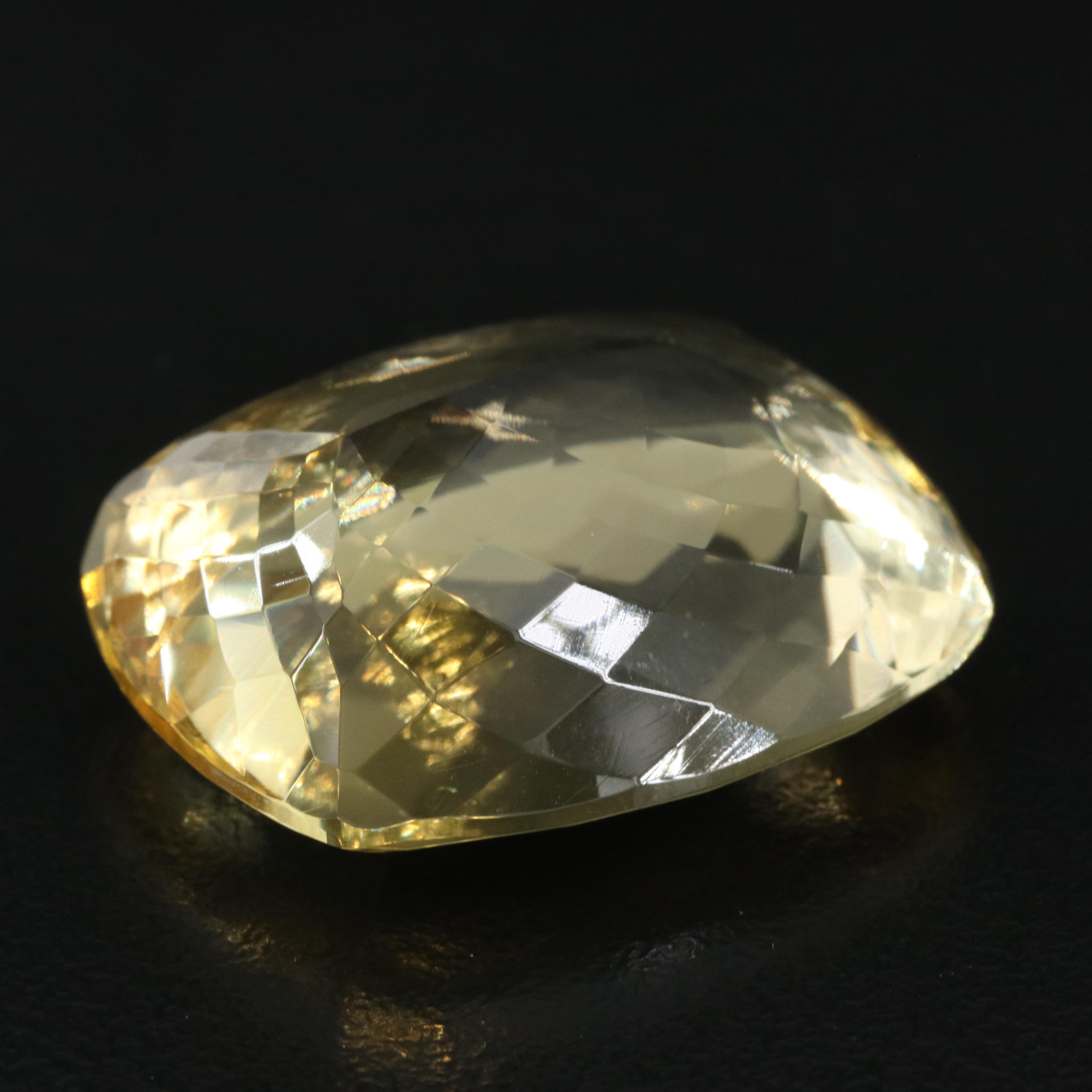 Loose 54.95 CT Citrine
