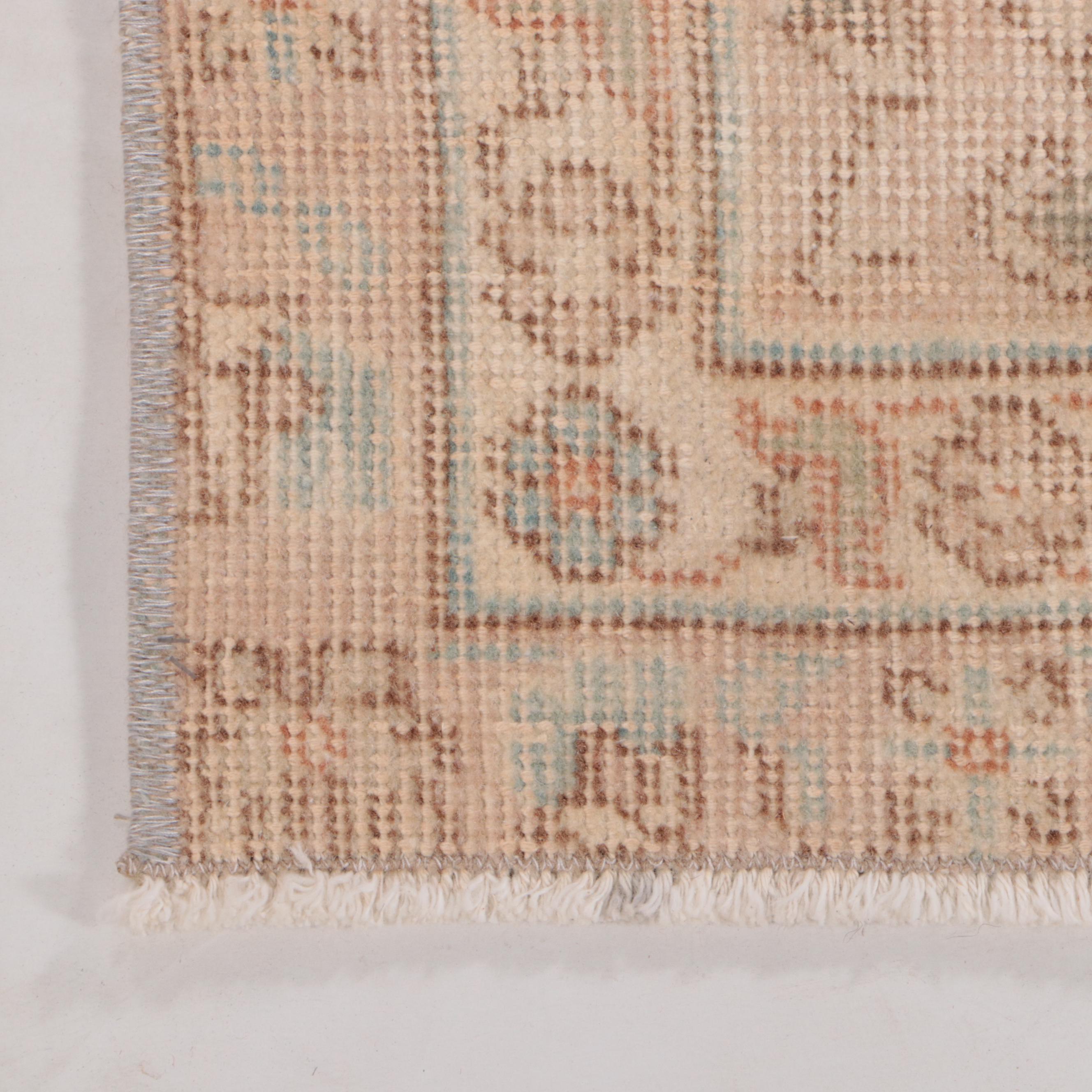 7'10 x 10'8 Hand-Knotted Persian Kerman Area Rug