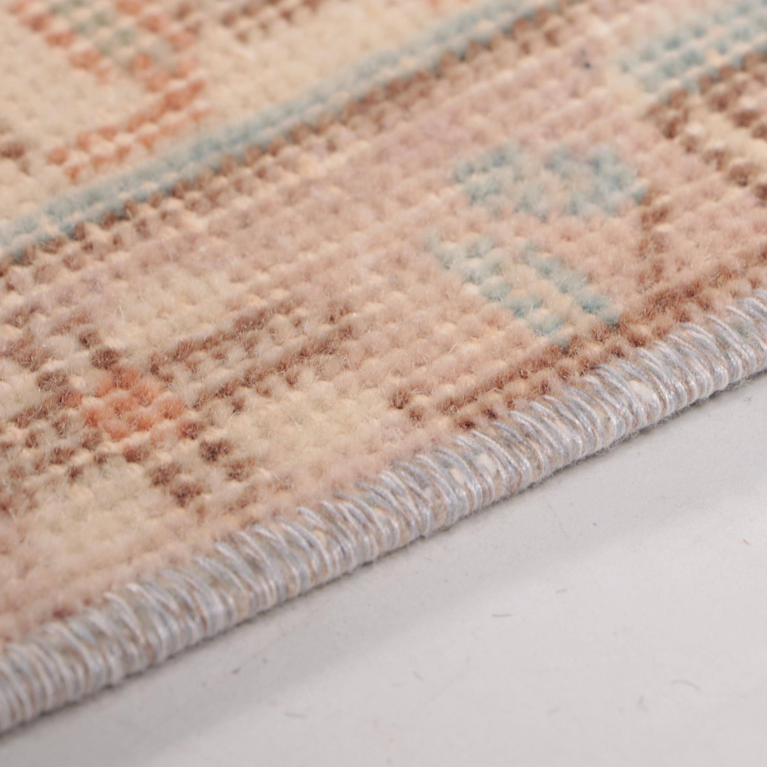 7'10 x 10'8 Hand-Knotted Persian Kerman Area Rug