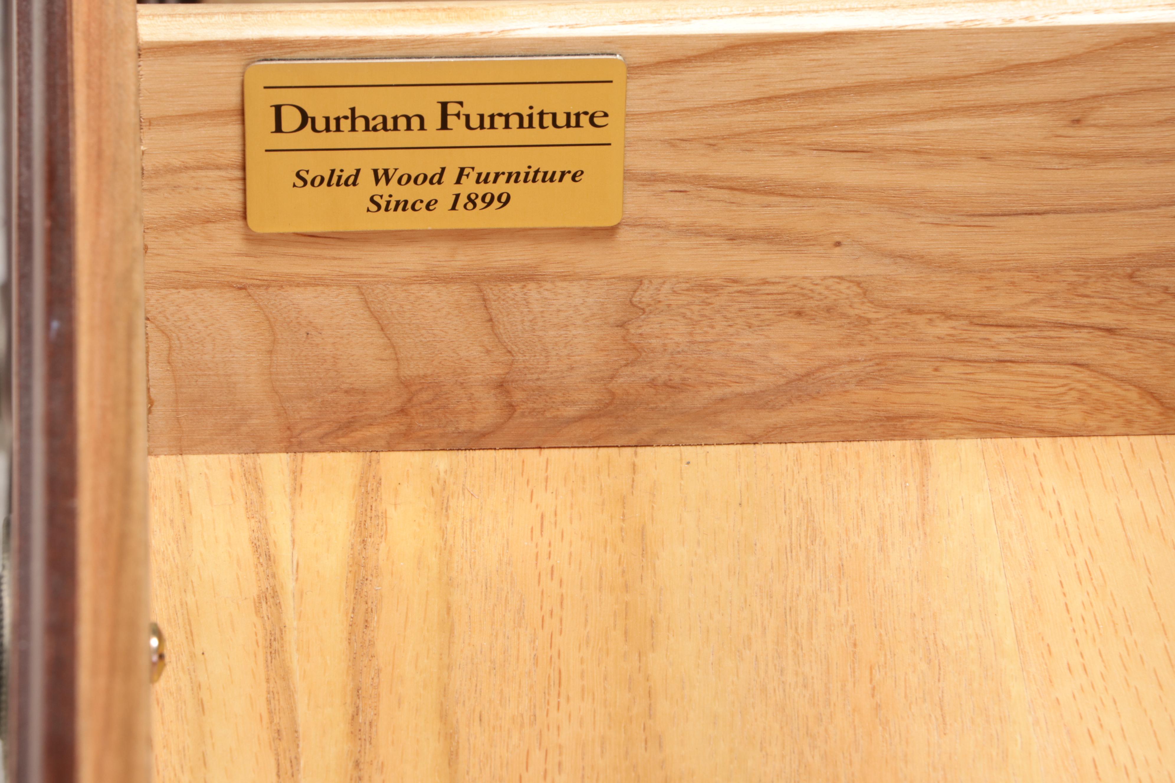 Pair of Durham Furniture Cherrywood Bedside Chests