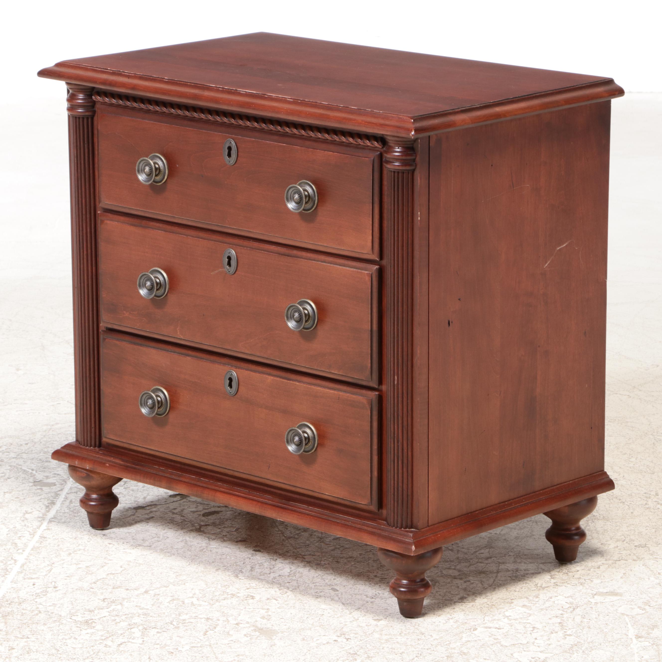 Pair of Durham Furniture Cherrywood Bedside Chests