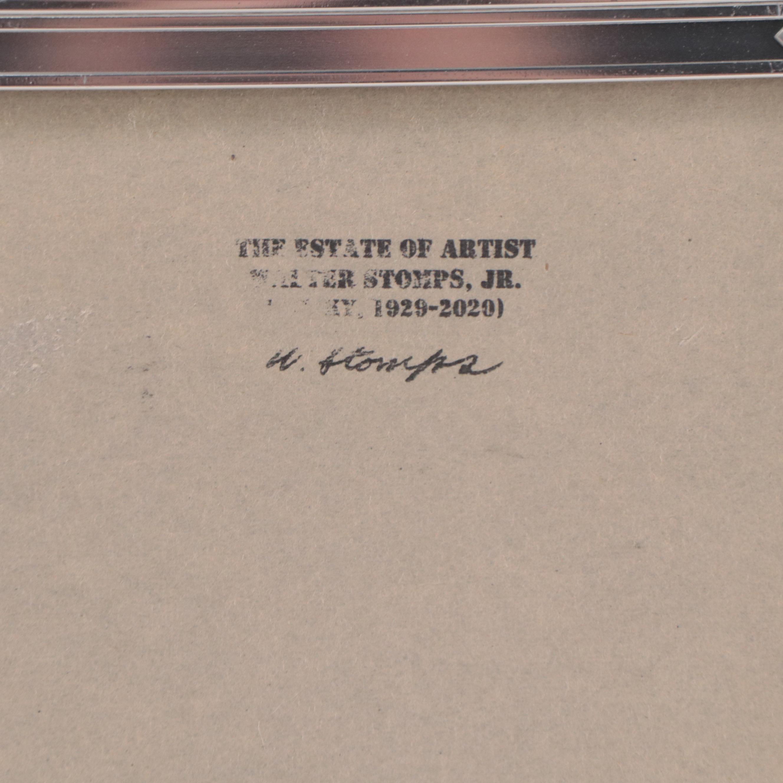 Walter Stomps Pen and Ink Equestrian Drawings, Circa 1961