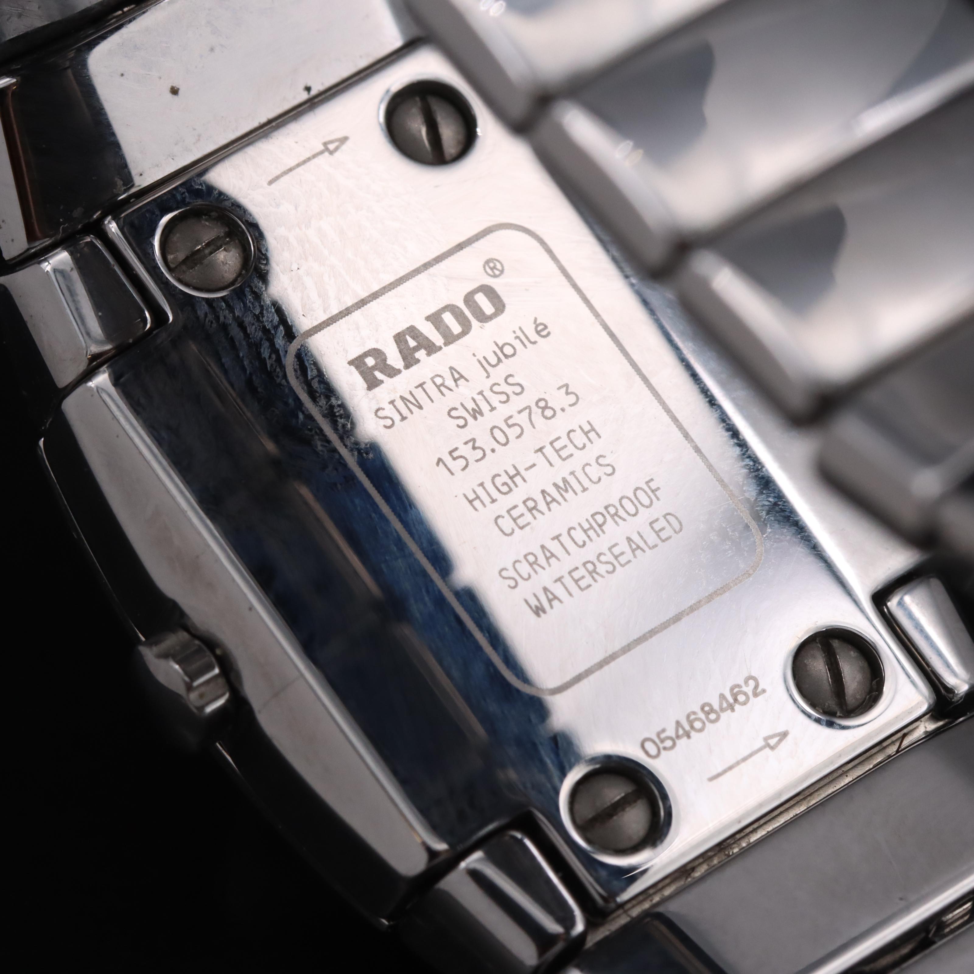 Rado Sintra Jubile Diamond Watch