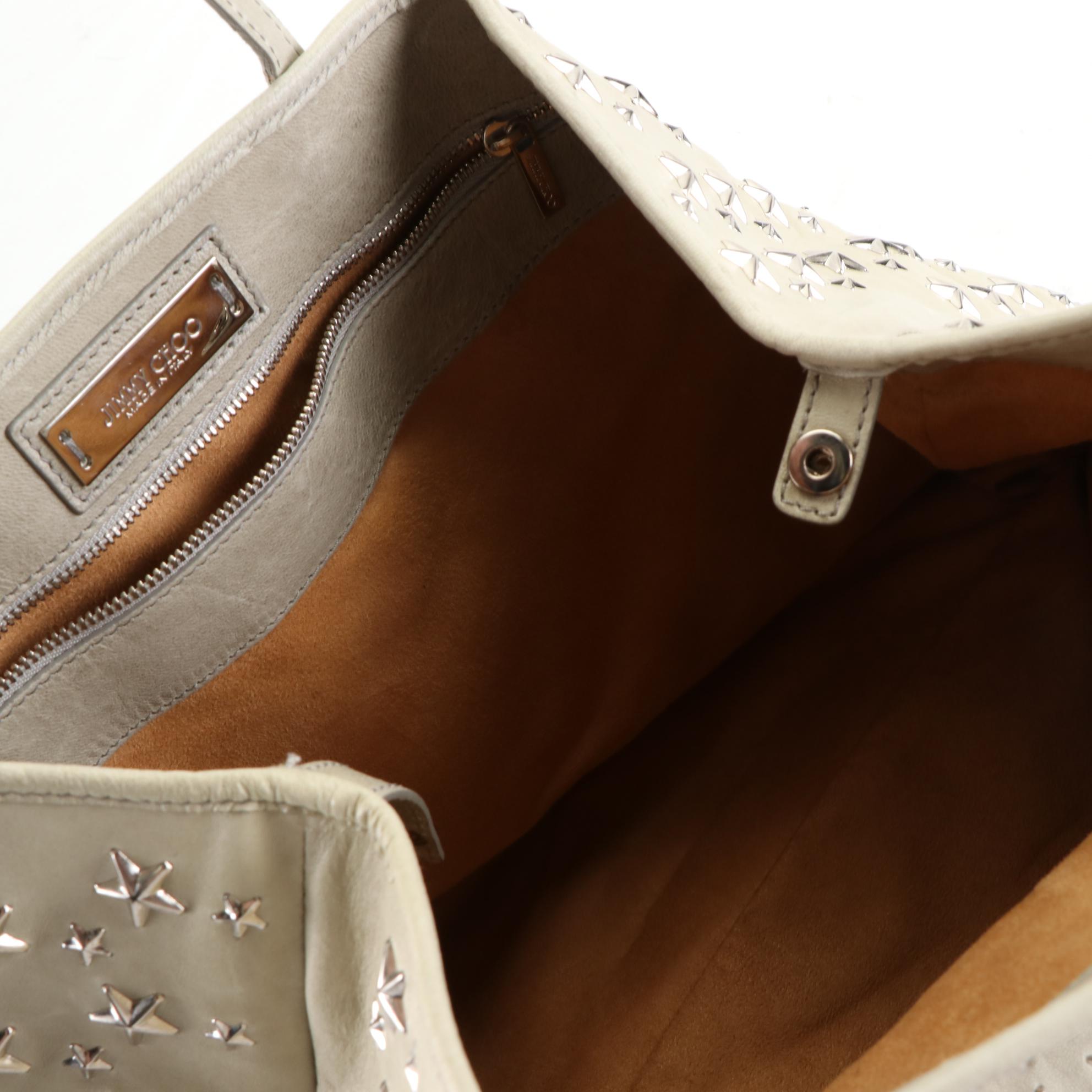 Jimmy Choo Star Studded Leather Tote
