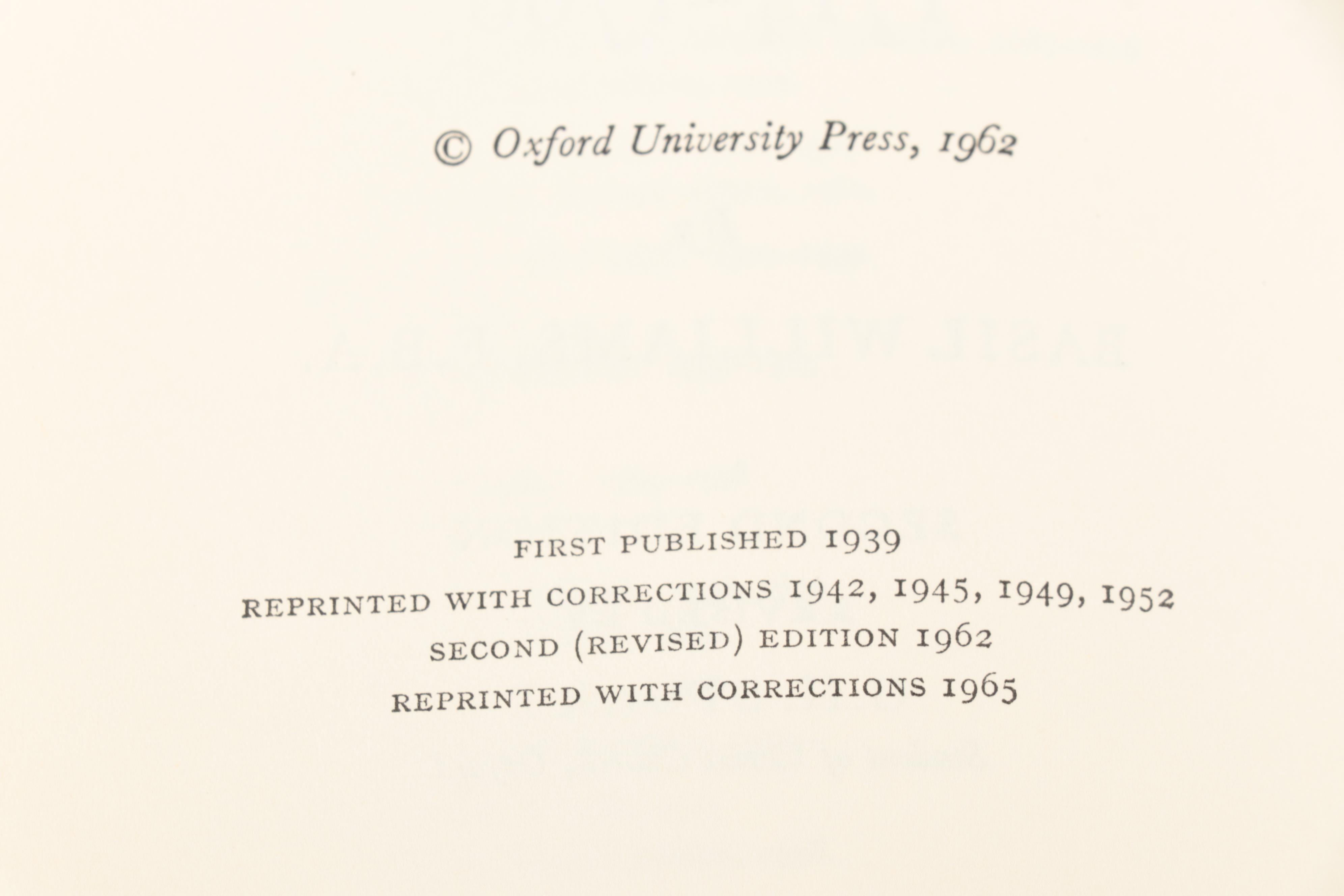 "The Oxford History of England" Fourteen-Volume Set Edited by Sir George Clark