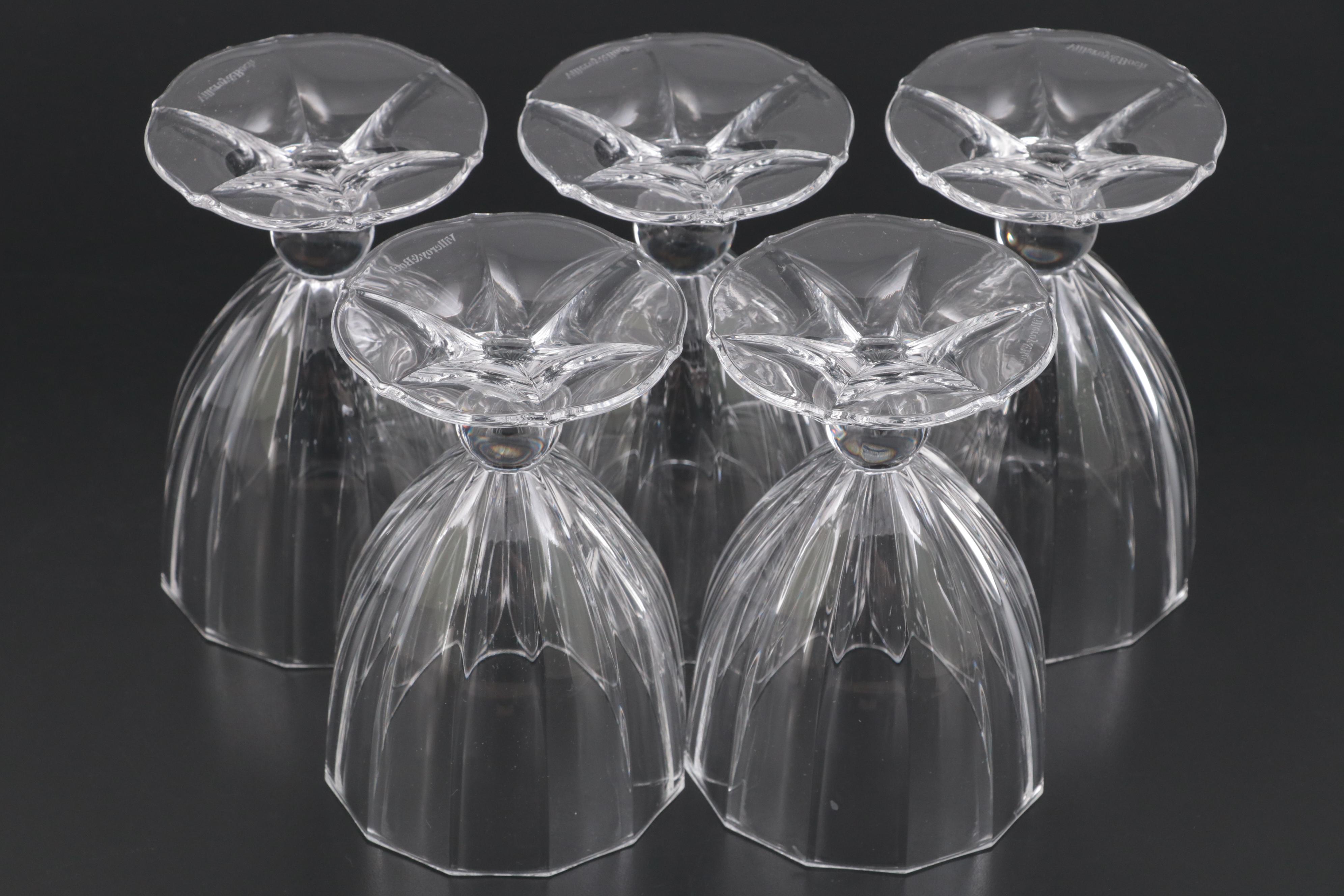 Villeroy & Boch "My Garden" Crystal Claret Wine Glasses, 2007-2012