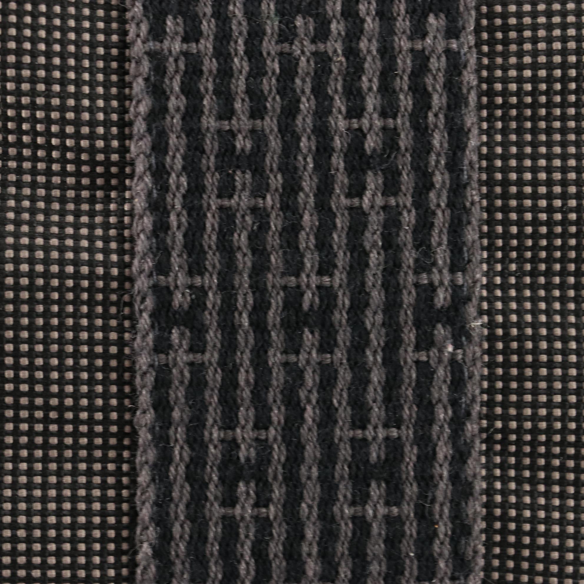 Hermès Herline MM Tote Bag in Gray/Black Canvas